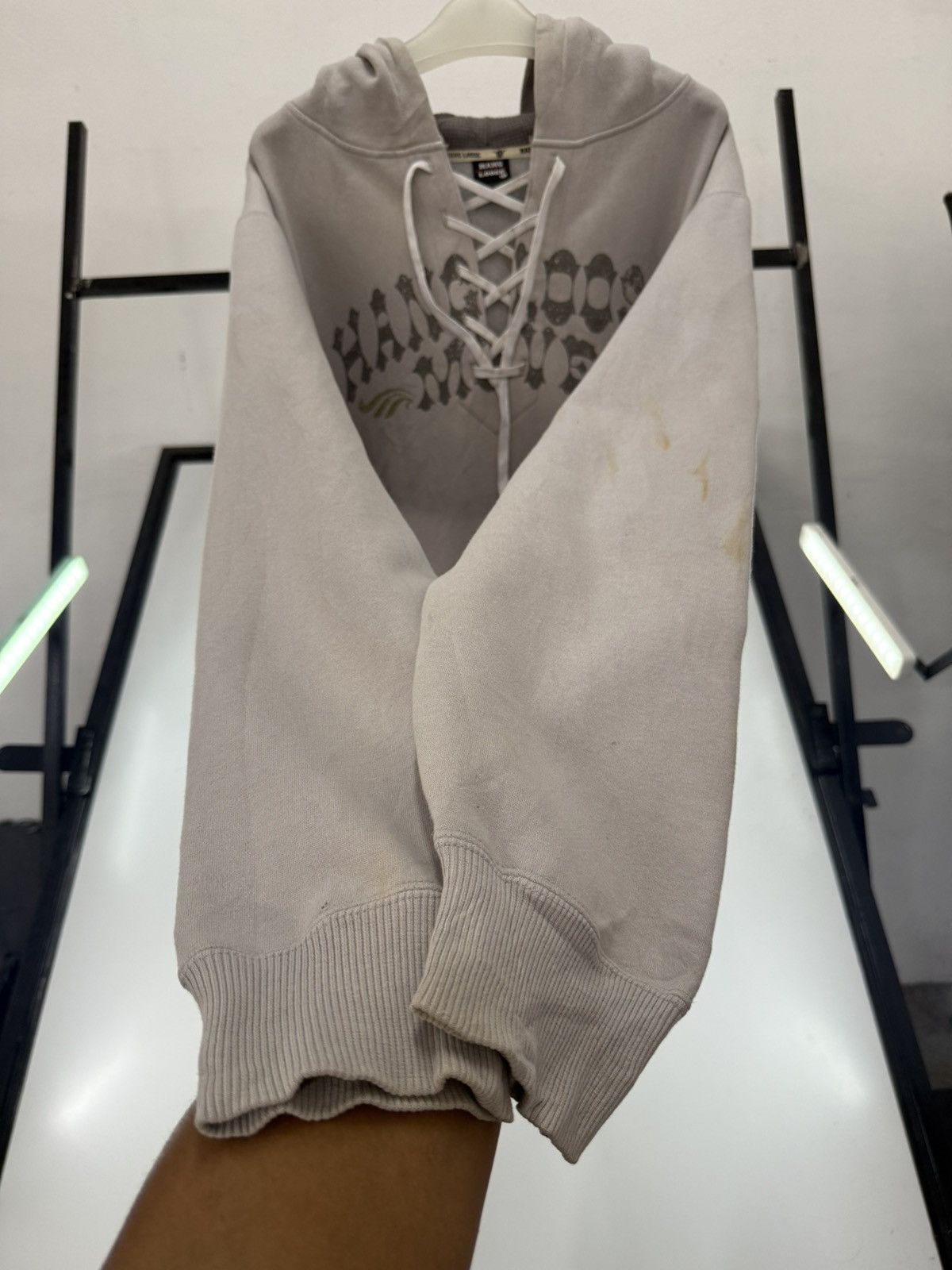 Sun Surf 🔥 Hang Loose Y2K Brazilian Surf Neck Lace-Up Hoodie - LL Size US L / EU 52-54 / 3 - 6 Thumbnail