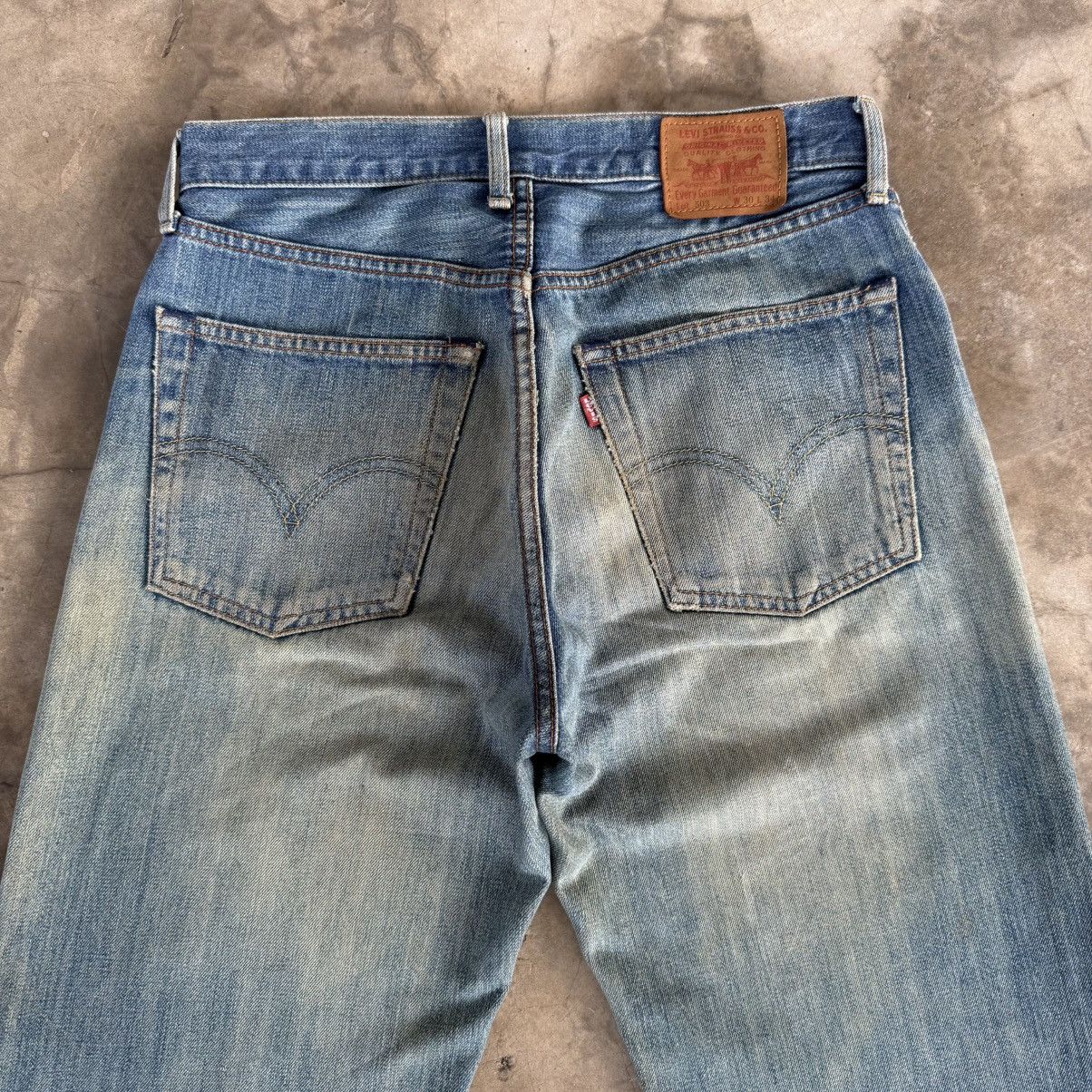 Levi's Vintage Clothing W30x33 Vintage Levi's 503 Faded Rusty Ripped Denim Jean Size US 30 / EU 46 - 10 Thumbnail