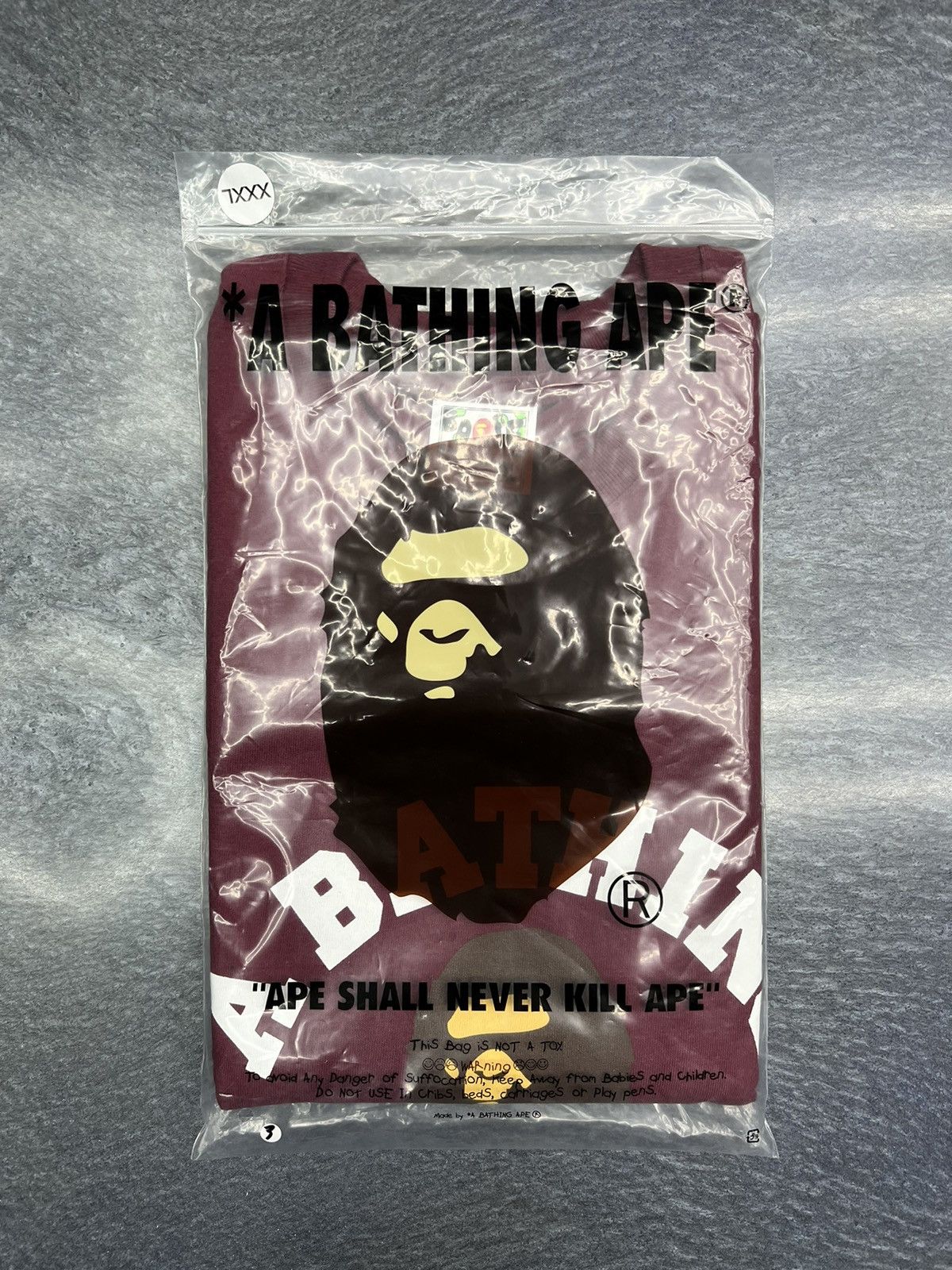 Bape Bape College T-Shirt (3XL) Size US XXL / EU 58 / 5 - 6 Thumbnail