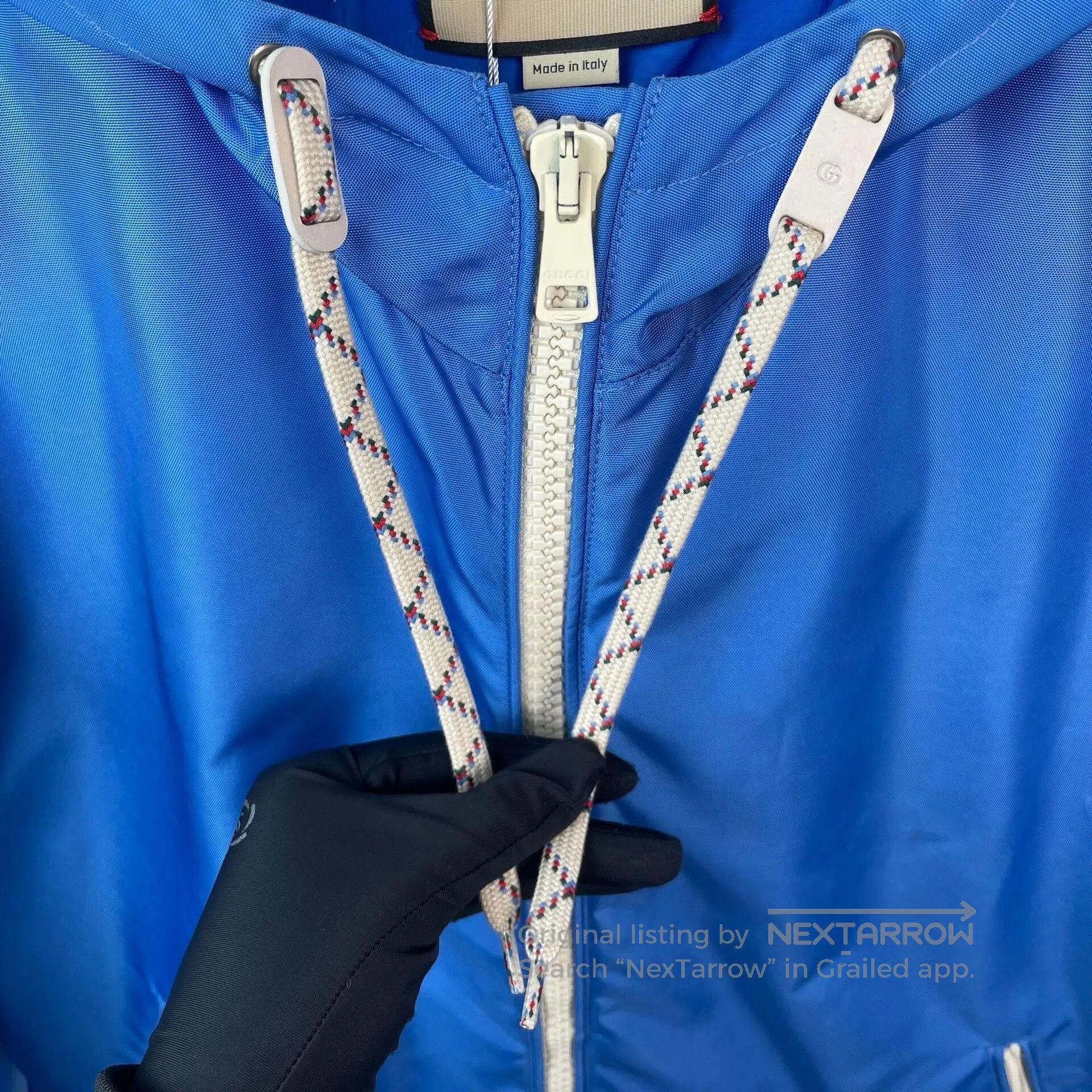 Gucci Gucci Blue Hooded Jacket Size 46. Size US S / EU 44-46 / 1 - 4 Thumbnail