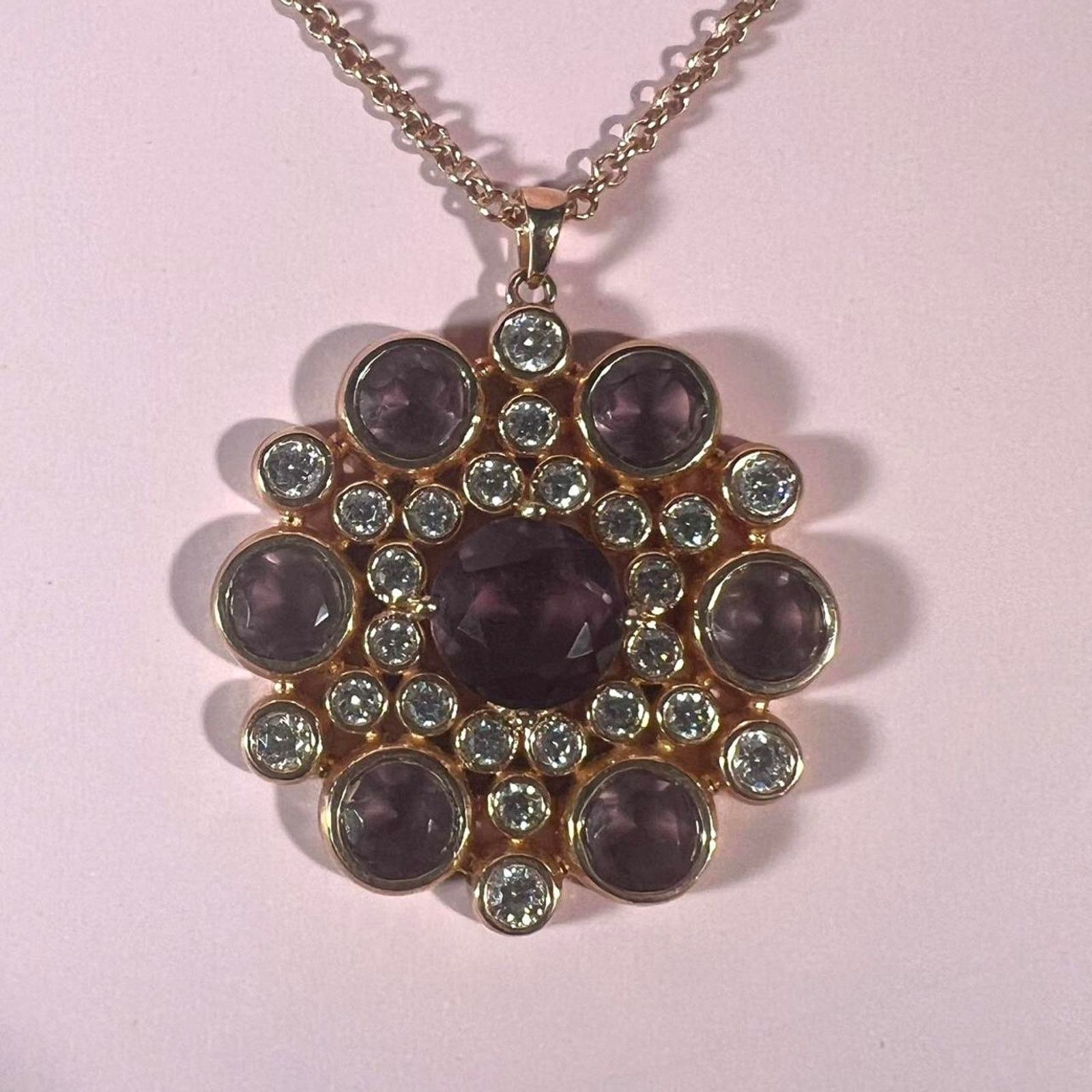 Jewelry Hespera rose gold pendant necklace Size ONE SIZE - 2 Thumbnail