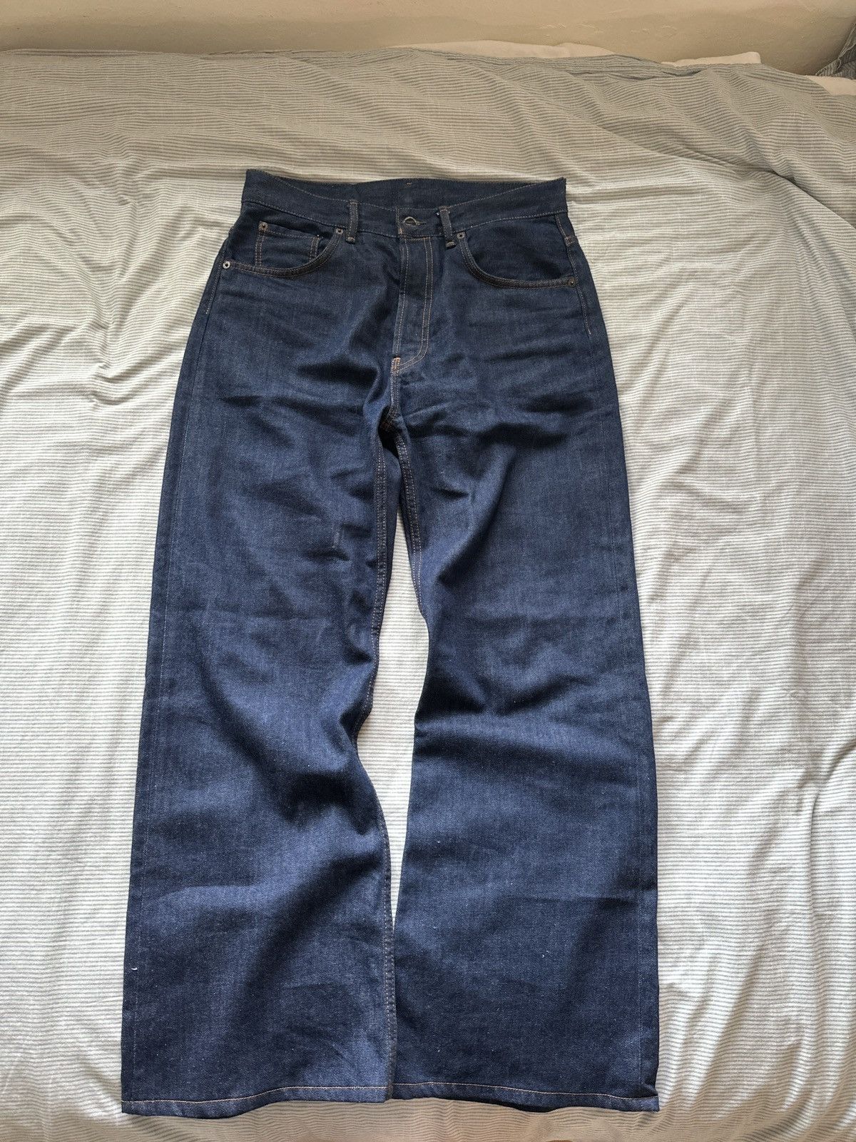 Acne Studios 2021M Acne Studios Baggy Denim Jeans Indigo Size US 30 / EU 46 - 1 Thumbnail