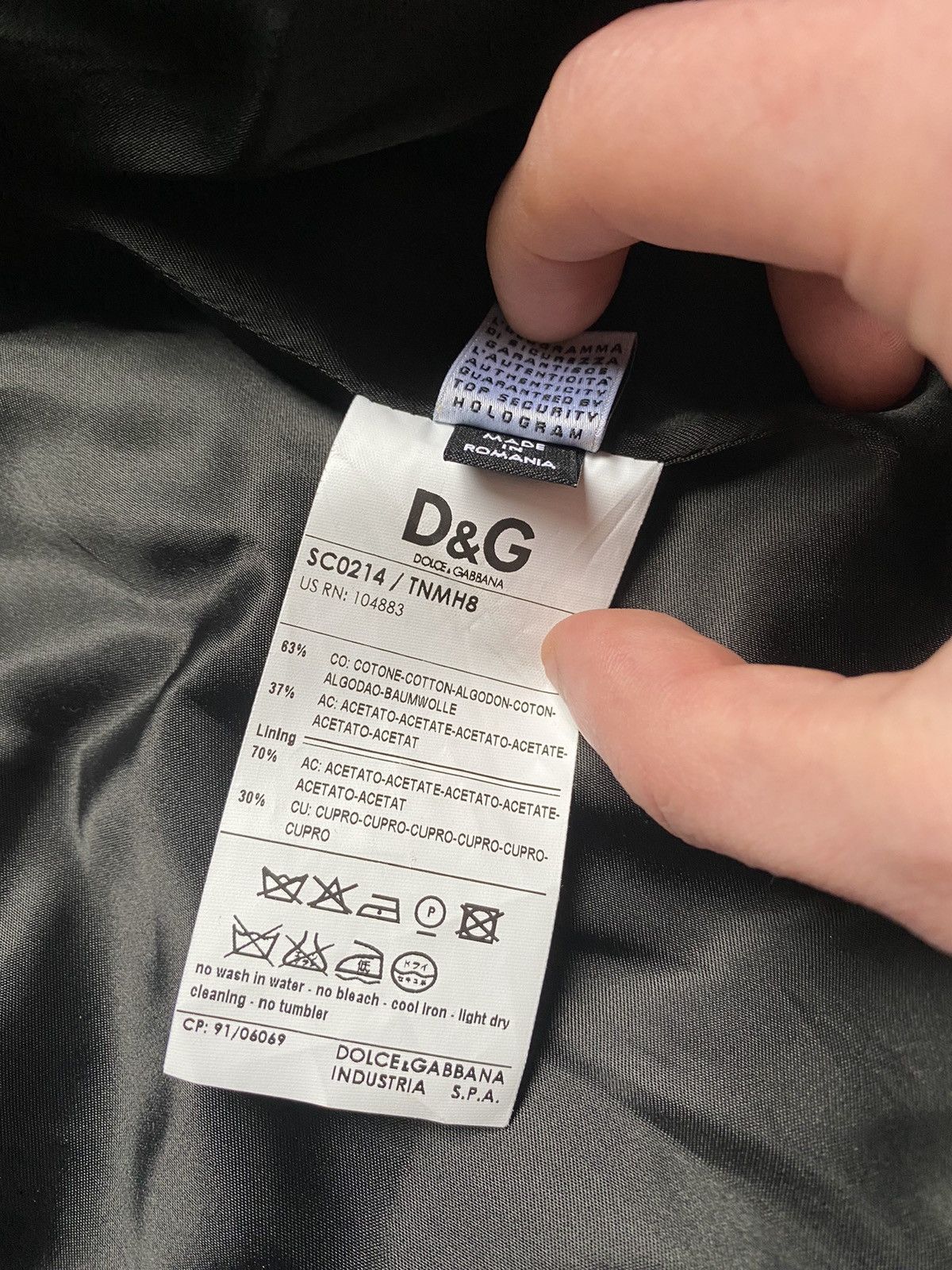 Dolce & Gabbana Dolce & Gabanna Coat Avant-garde Dolce Gabanna jacket Size S / US 4 / IT 40 - 6 Thumbnail