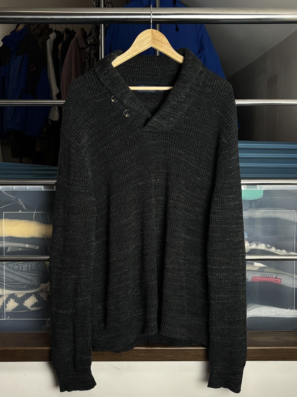 Polo Ralph Lauren Polo Ralph Lauren Knitted Sweater Vintage Size US XL / EU 56 / 4 - 1 Thumbnail