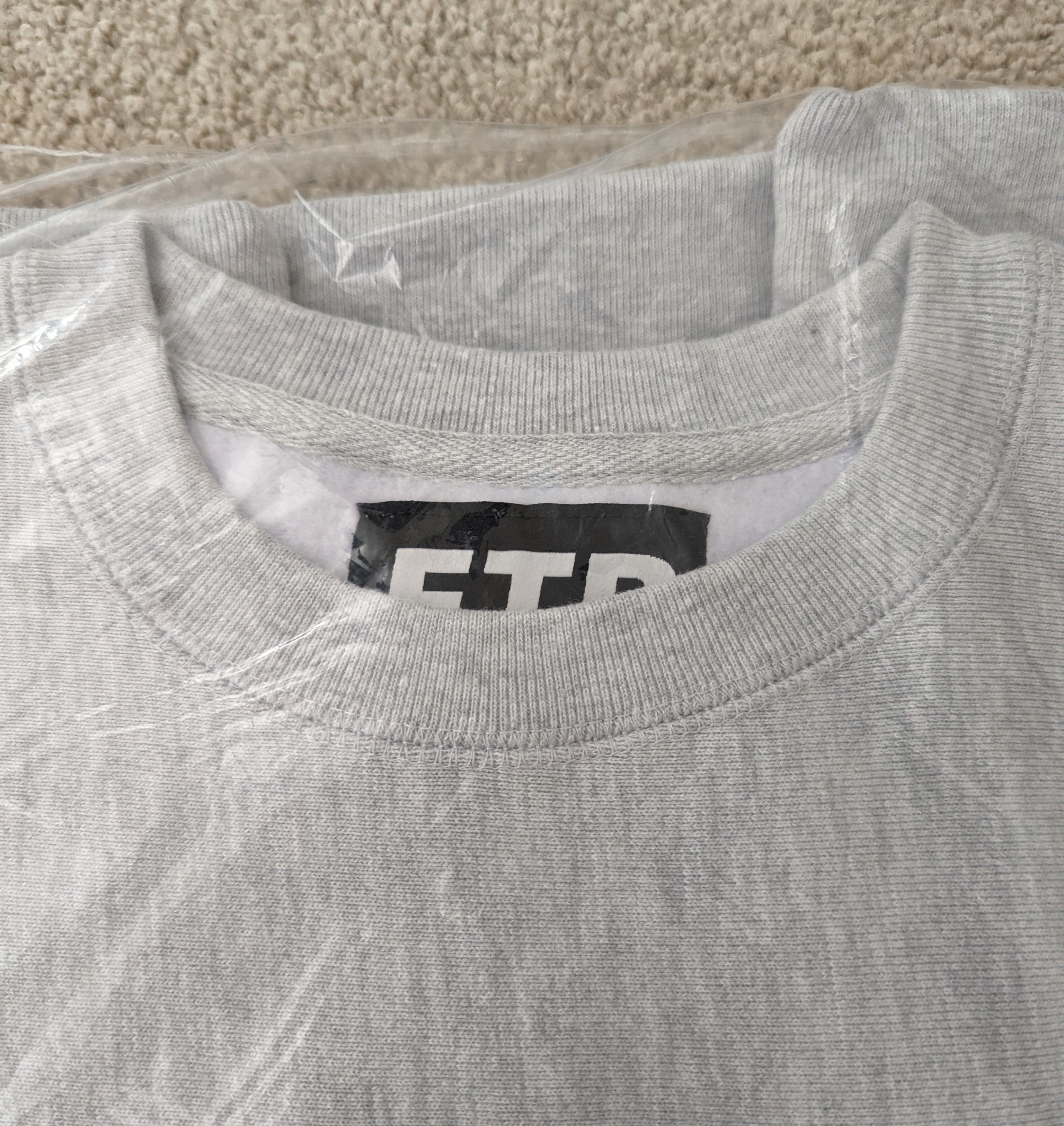 Fuck The Population FTP Fuck Crewneck (Heather Gray) Size US M / EU 48-50 / 2 - 2 Thumbnail