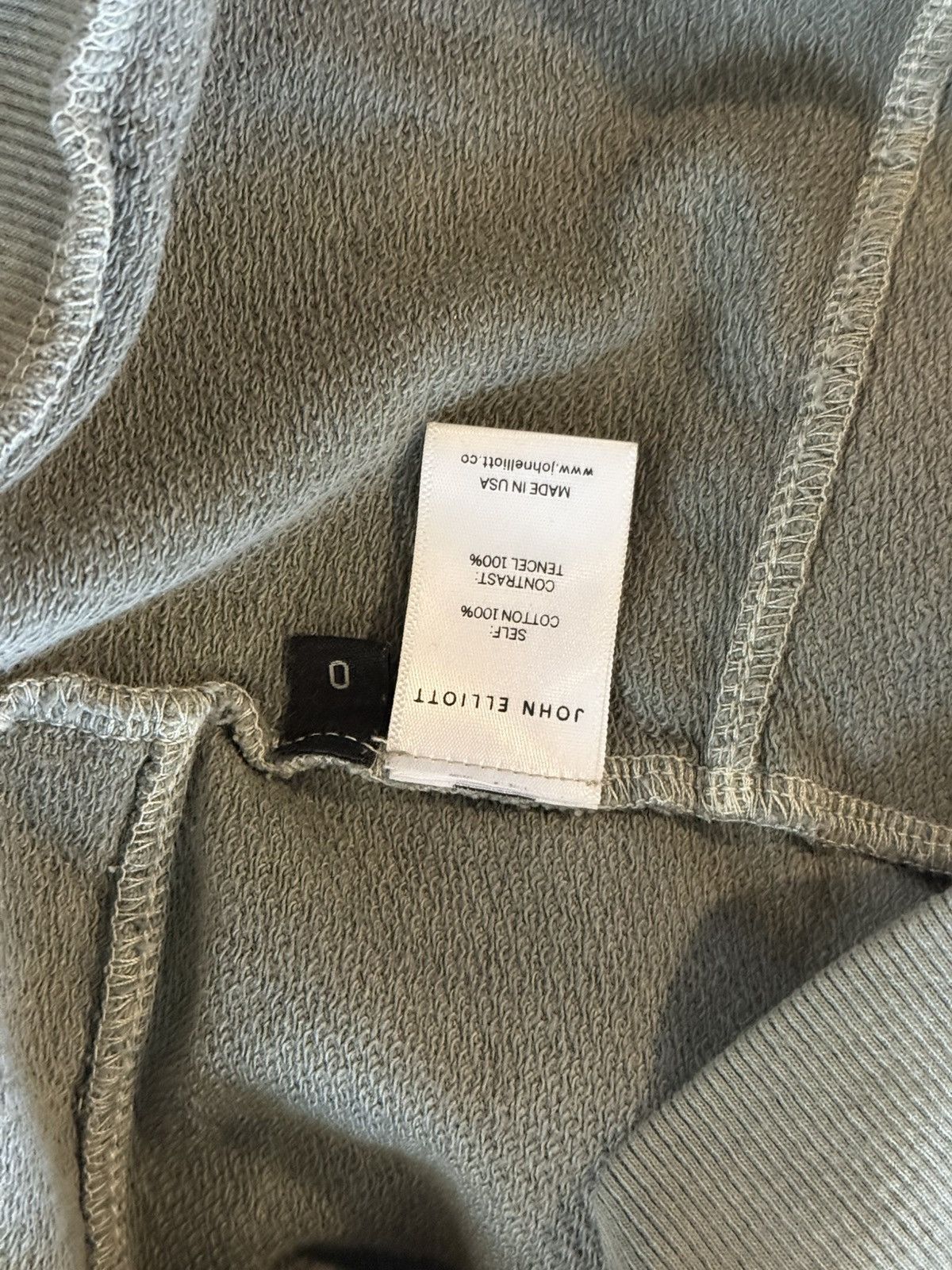 John Elliott JOHN ELLIOTT OVERSIZED WASHED SAFARI HOODIE Size US XS / EU 42 / 0 - 5 Thumbnail