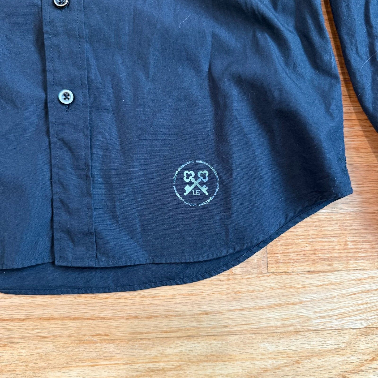 uniform experiment Uniform Experiment x SOPHNET Japan Black Button Up Shirt Size US M / EU 48-50 / 2 - 11 Thumbnail