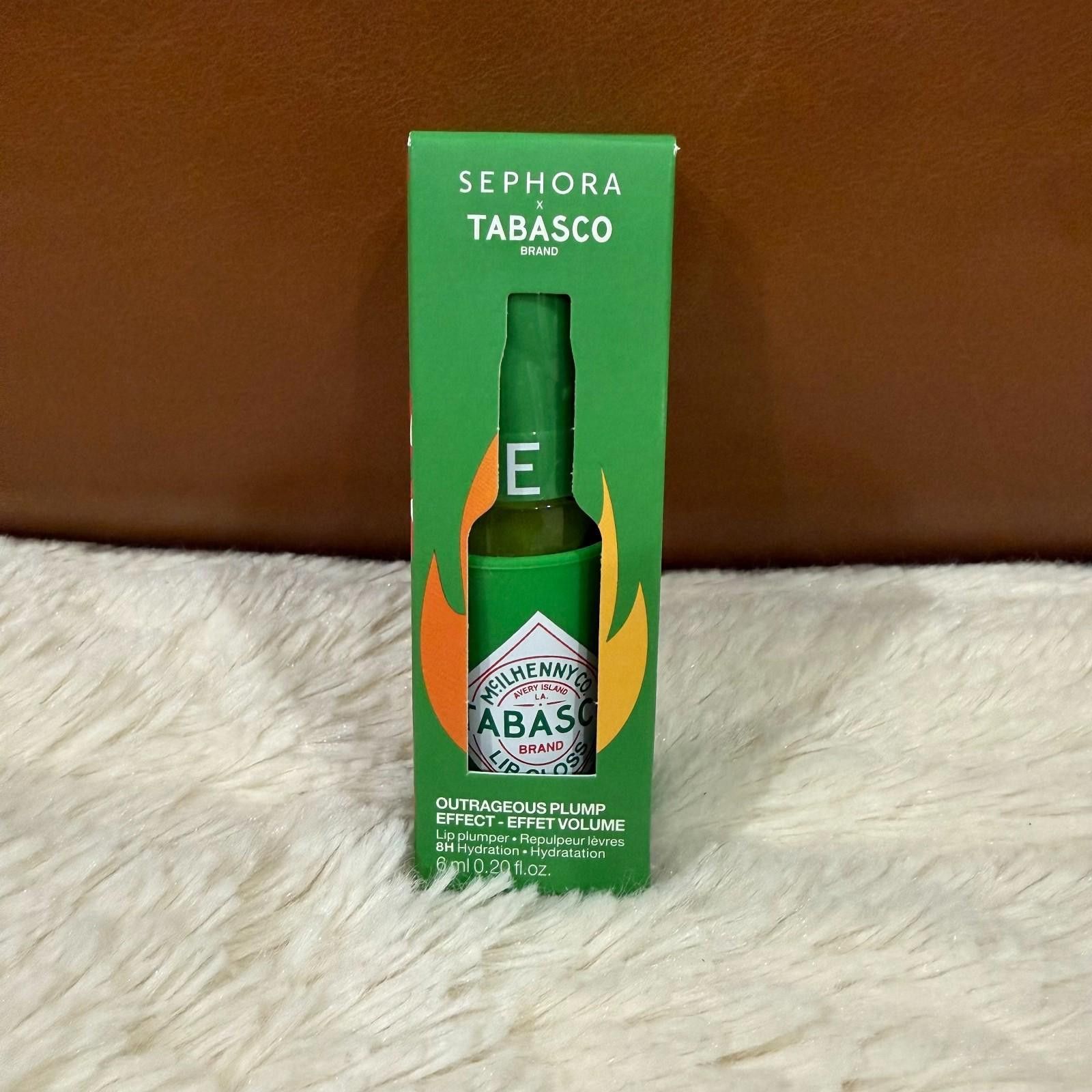 Other Sephora x TABASCO Green Jalapeño Plump Effect Lip Gloss 6ml Size ONE SIZE - 1 Thumbnail