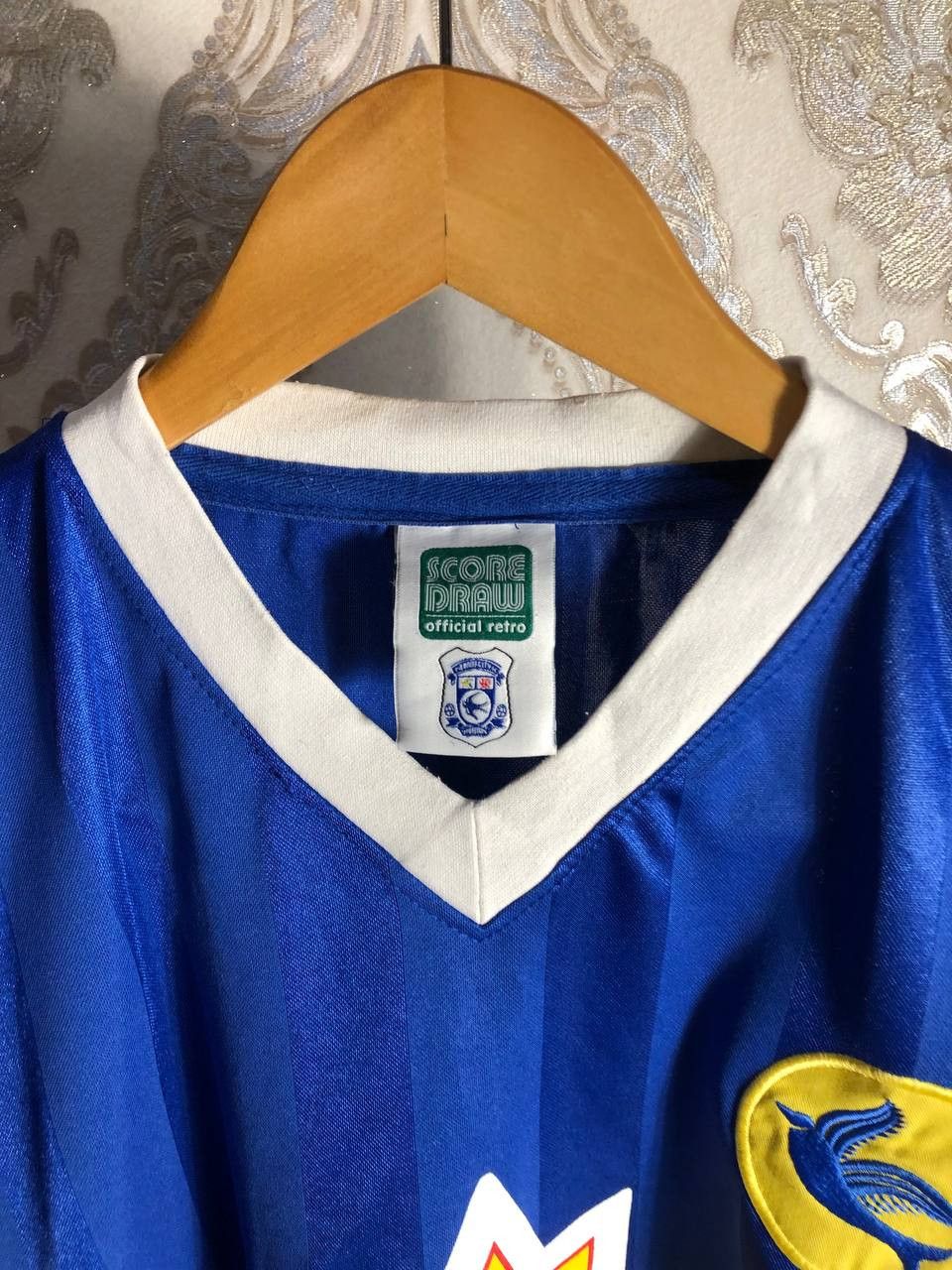 Vintage Very Rare Cardiff City England Retro Soccer Jersey Y2K 90s Size US XL / EU 56 / 4 - 4 Thumbnail