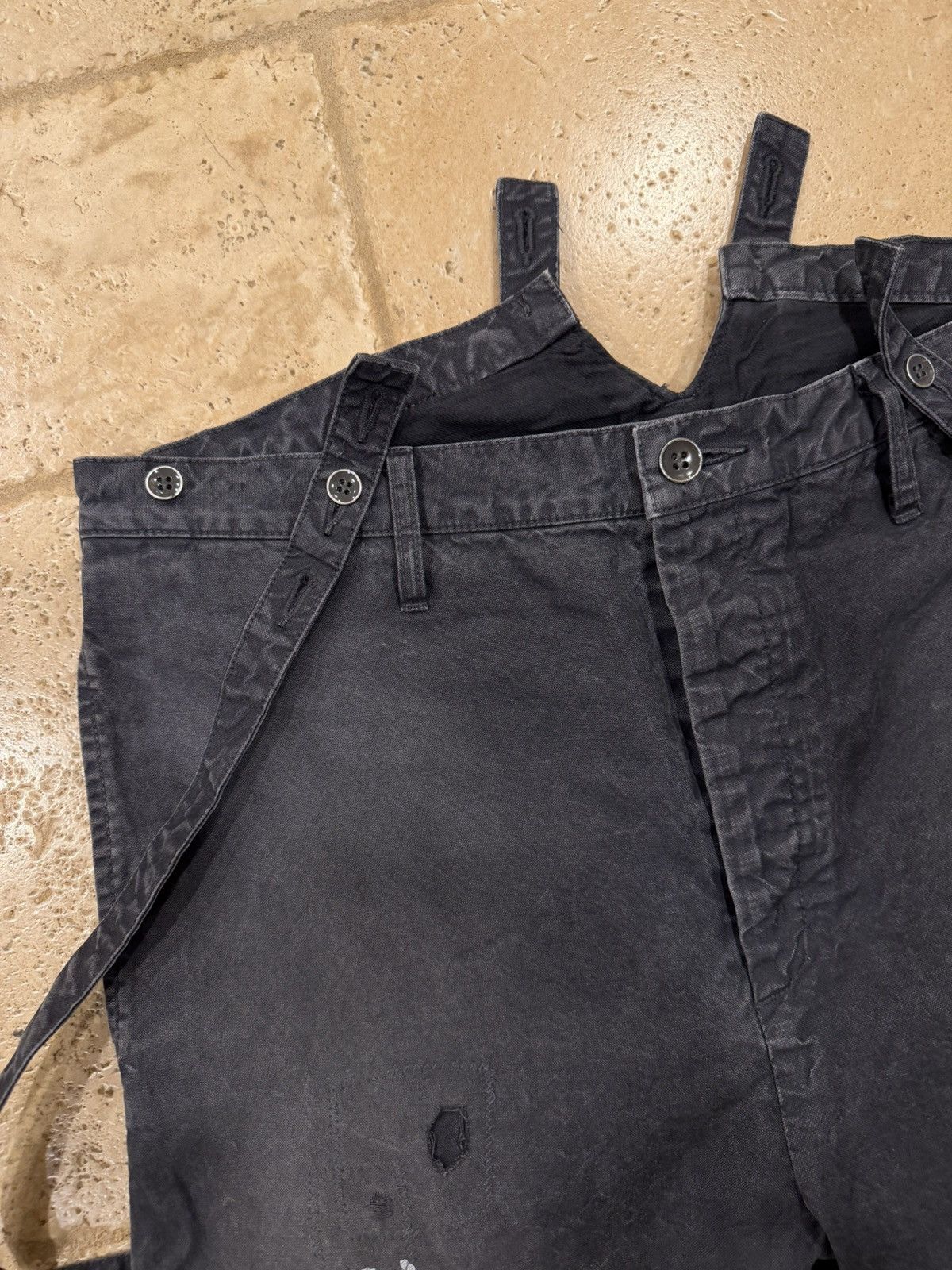Visvim Visvim Travailler Braces Overall Painter’s Distressed Pants Size US 32 / EU 48 - 4 Thumbnail