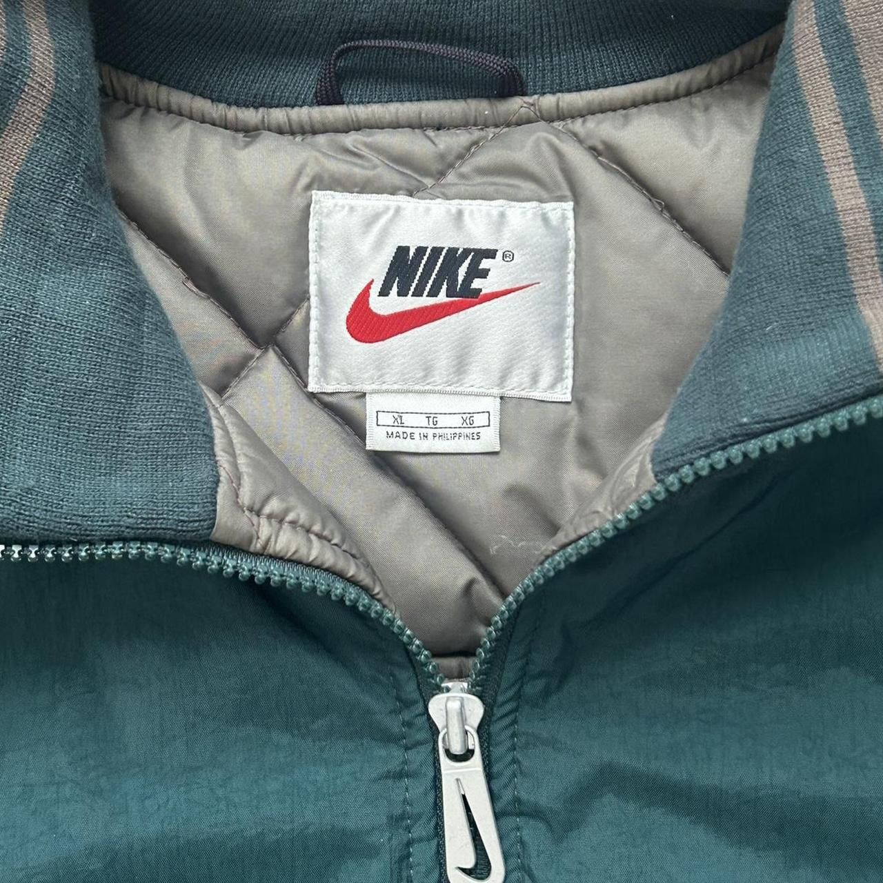 Nike × Vintage Vintage 90s Nike Puffer Size US XL / EU 56 / 4 - 6 Thumbnail