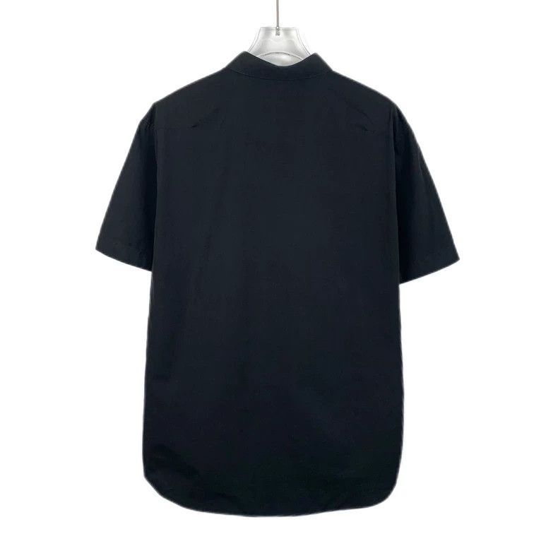 Dior Dior Black little bee embroidered lapel cotton short-sleeve Size US XXS / EU 40 - 2 Thumbnail