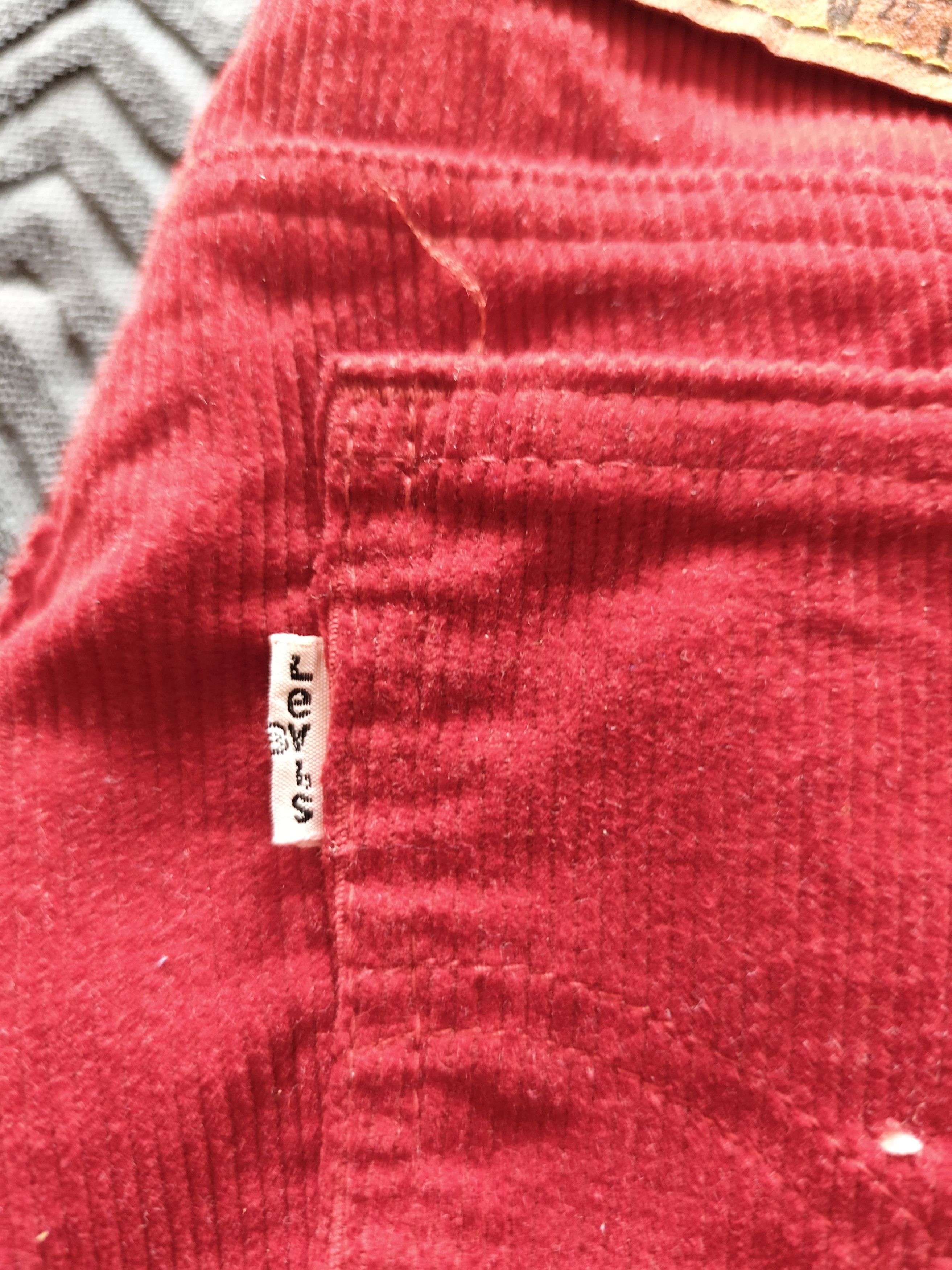 Levi's × Levi's Vintage Clothing Levis Vintage 80s Red jeans 631 59 83 size W22/L36 Size 22" - 2 Thumbnail