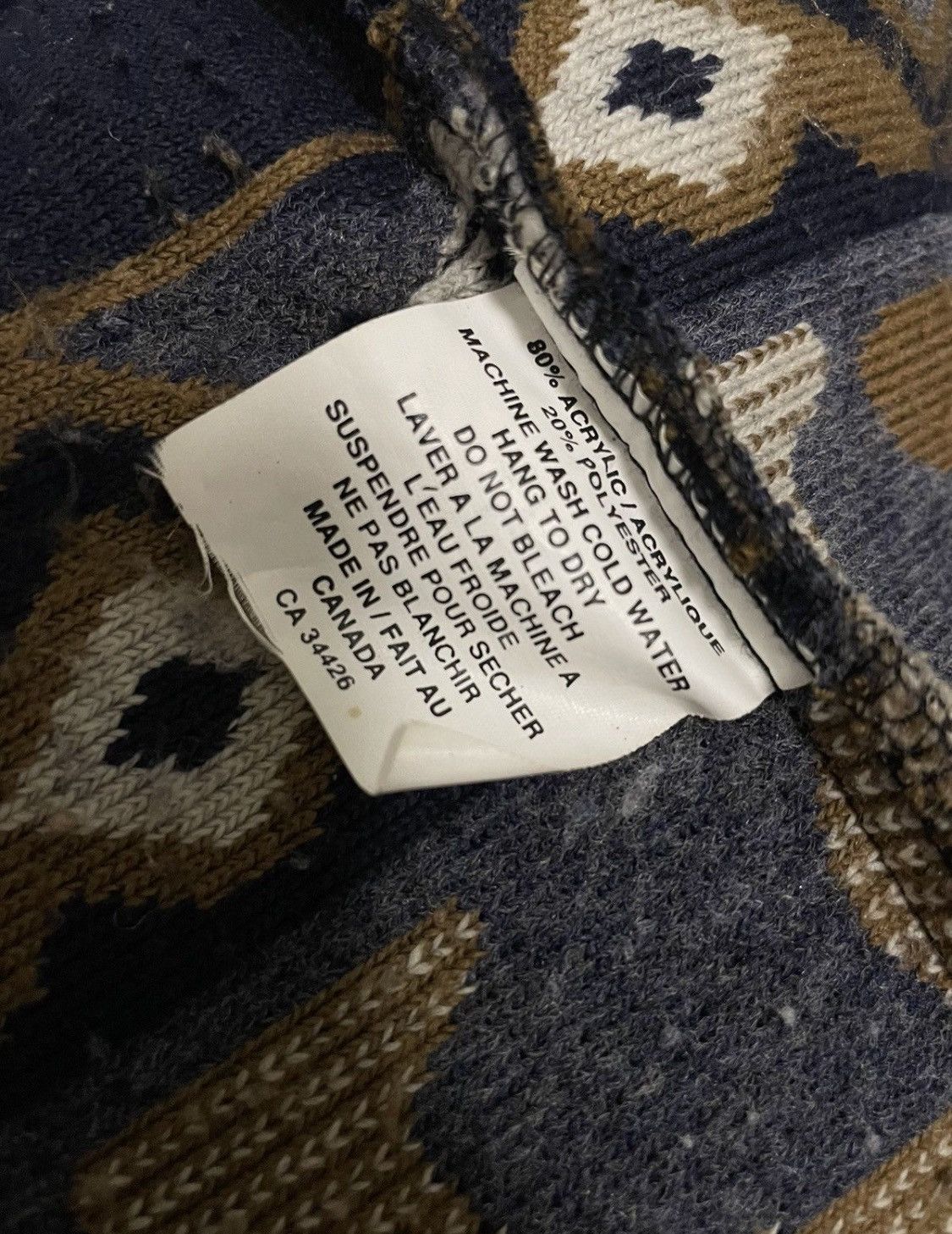 The Mountain × Vintage Vintage Animal All Over Printed Fleece Jacket Medium Size US M / EU 48-50 / 2 - 6 Thumbnail