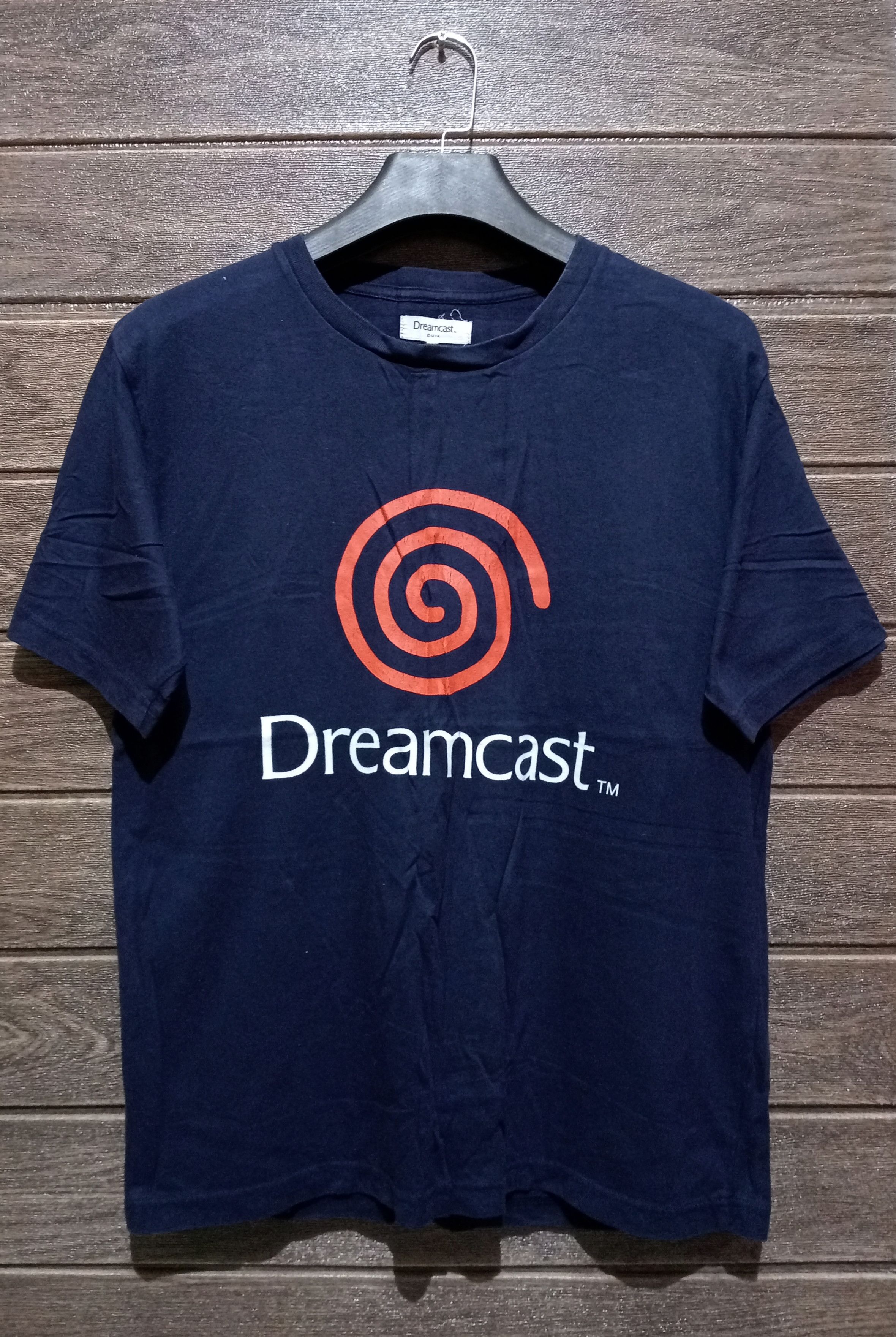 image of Exclusive Game x Nintendo Dreamcast By Sega Tee in Blue, Men's (Size XL)