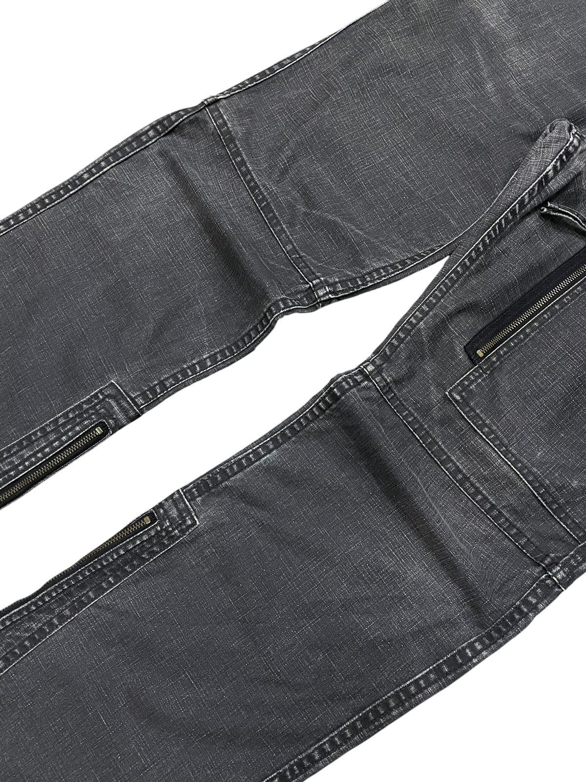 20471120 × Beauty Beast × Nicole Club Nicole Club For Men Japan Zip Up Ankle Flare Pants Size US 32 / EU 48 - 4 Thumbnail