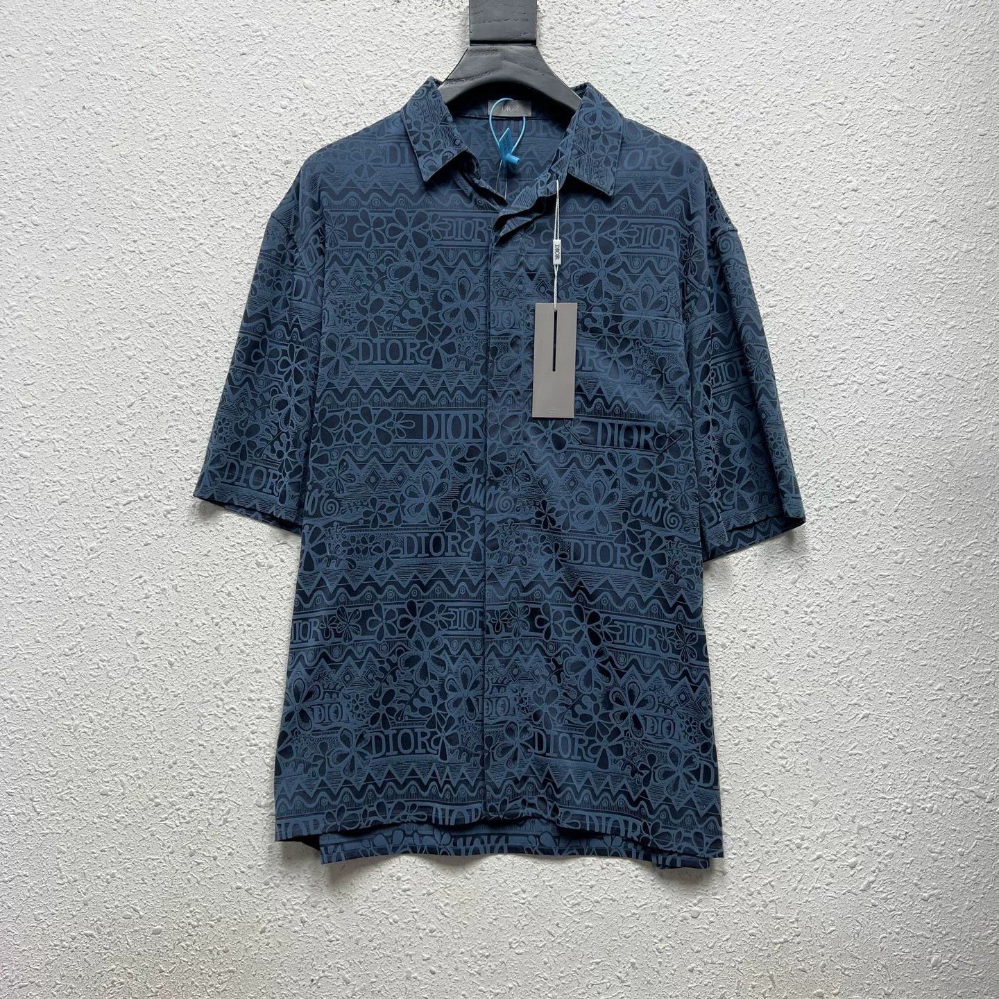 Dior Dior Stussy Short Sleeve Silk Shirt Size US S / EU 44-46 / 1 - 1 Thumbnail