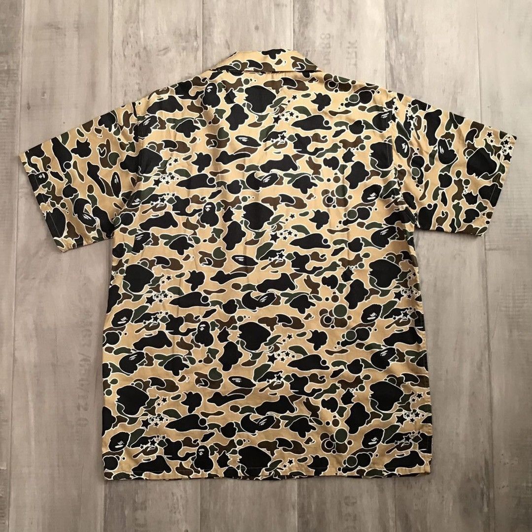 Bape × Nigo 🔥Vintage🔥 BAPE Aloha shirt sta camo a bathing ape NIGO Size US S / EU 44-46 / 1 - 2 Thumbnail