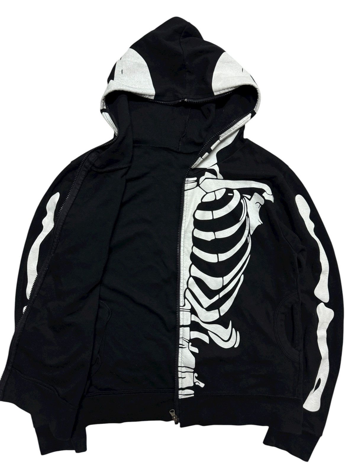 トップス HystericGlamour Skull Hoodie Archive y2k HystericGlamour Skull Hoodie Archive y2k