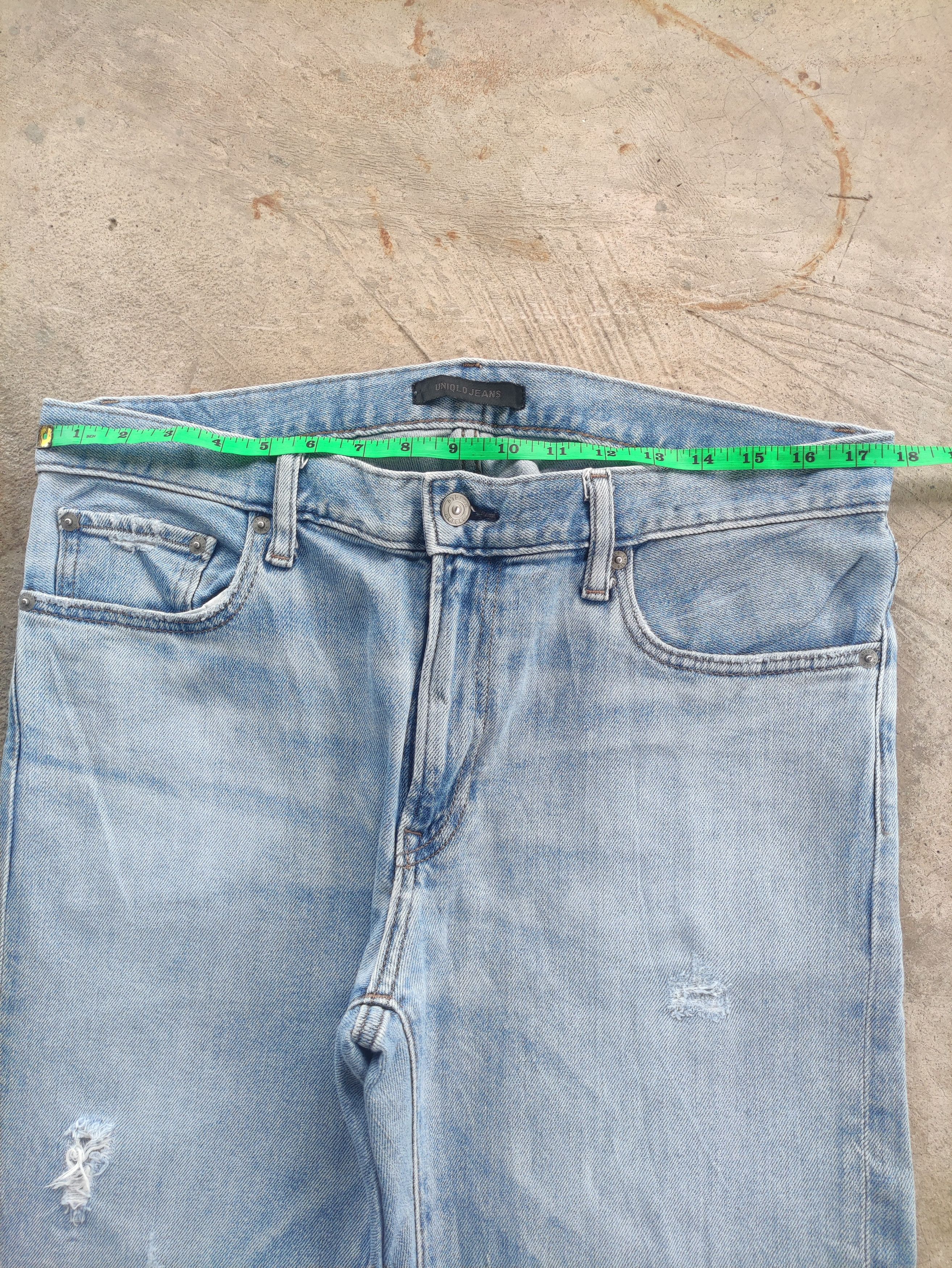 Japanese Brand Vintage Japanese Jean Distressed Faded Denim Pants Size US 36 / EU 52 - 6 Thumbnail