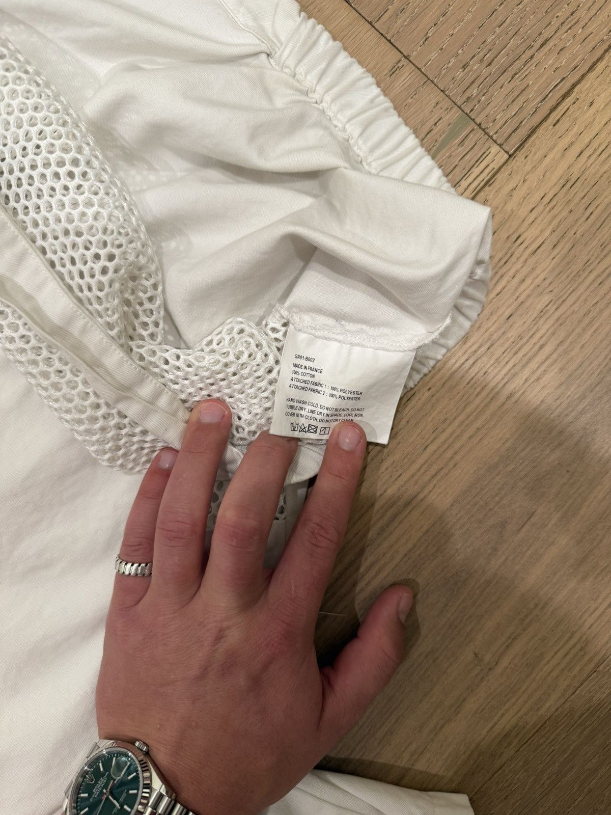 Gosha Rubchinskiy GR UNIFORMA WHITE SNAP UP SS SHIRT Size US L / EU 52-54 / 3 - 8 Thumbnail