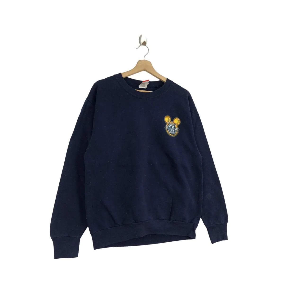 Disney Vtg 90’ WALT DISNEY WORLD Mickey Pluto Donald Sweatshirt Size L / US 10 / IT 46 - 4 Thumbnail
