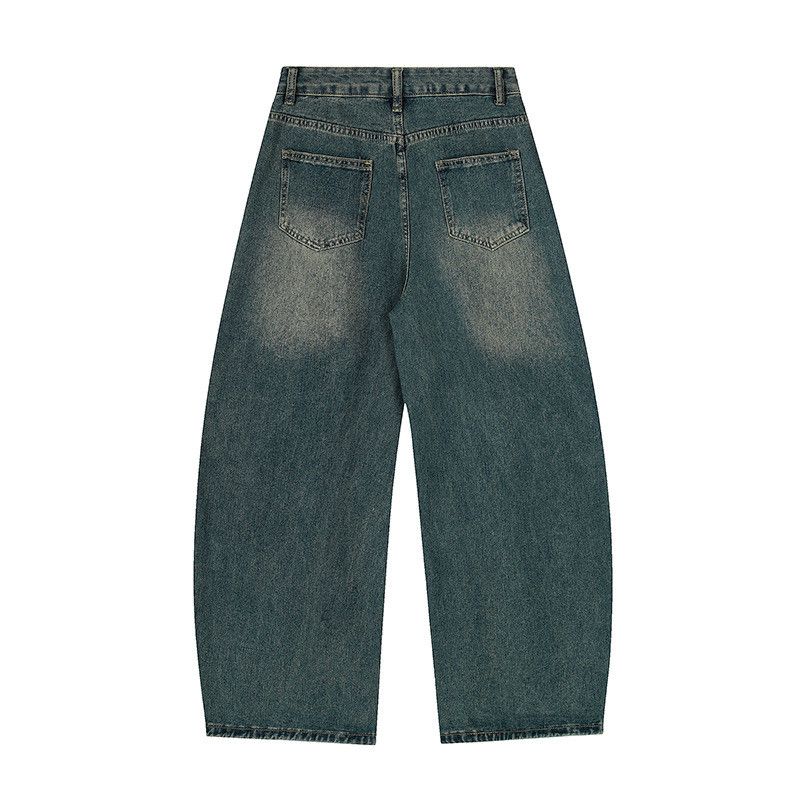 Vintage Men's Retro Striped Star Embroidered Scimitar Jeans Size US 32 / EU 48 - 2 Thumbnail