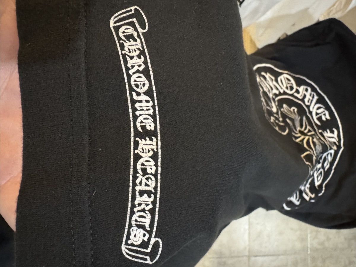 Chrome Hearts Chrome Hearts Black Short Sleeve Horseshoe Size US S / EU 44-46 / 1 - 9 Thumbnail