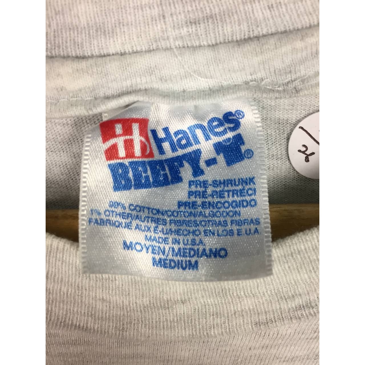 Hanes × Vintage Vtg 90s Hanes North Carolina Single Stitch Tee Size US M / EU 48-50 / 2 - 13 Thumbnail
