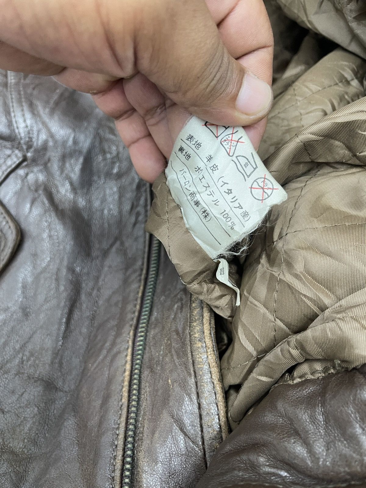 Genuine Leather × Vintage ARCHIVE🔥ROBO LEATHER JACKET Size US M / EU 48-50 / 2 - 12 Thumbnail