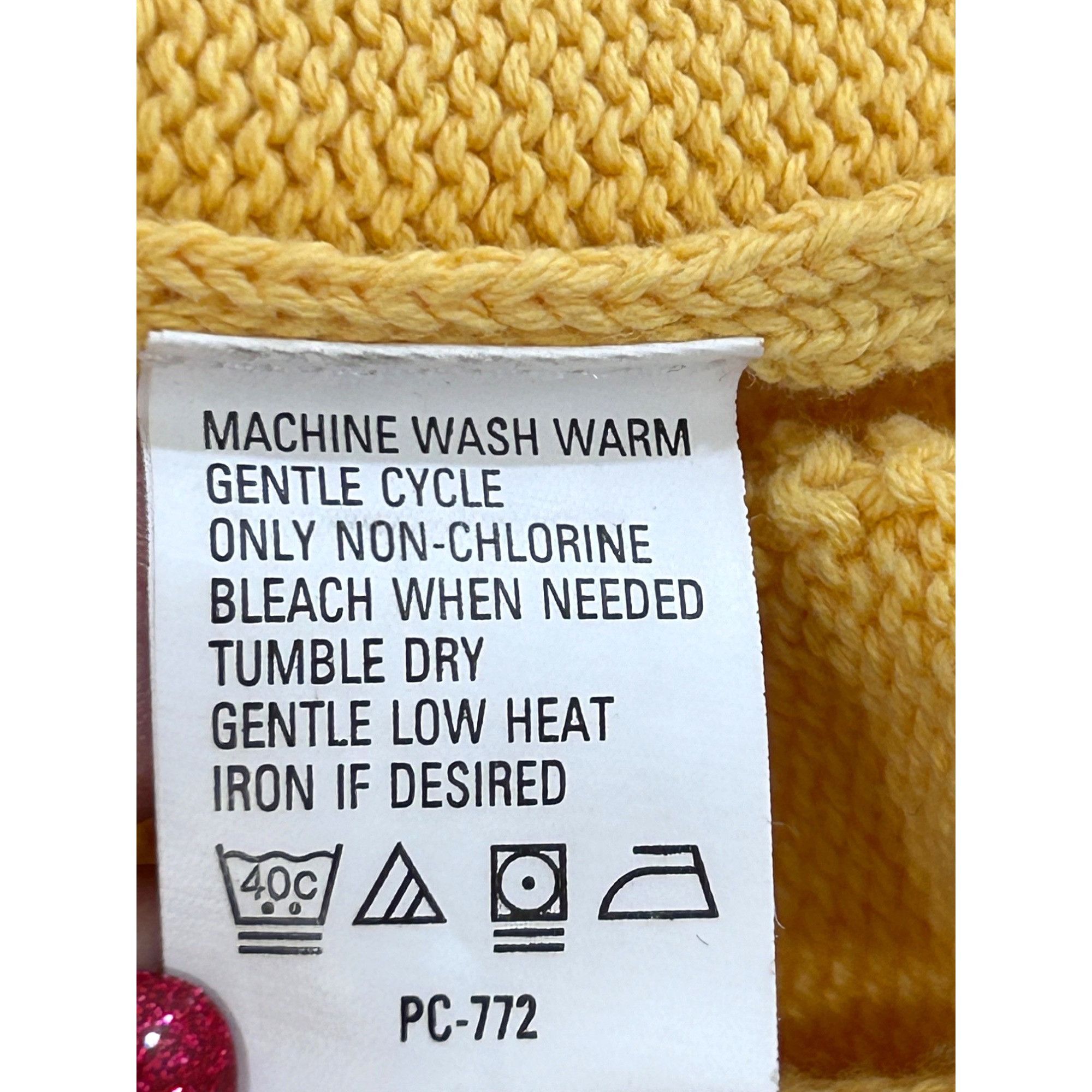 Izod Izod Men’s Sweater M Yellow Vintage Long Sleeve Crewneck Pul Size US M / EU 48-50 / 2 - 11 Thumbnail