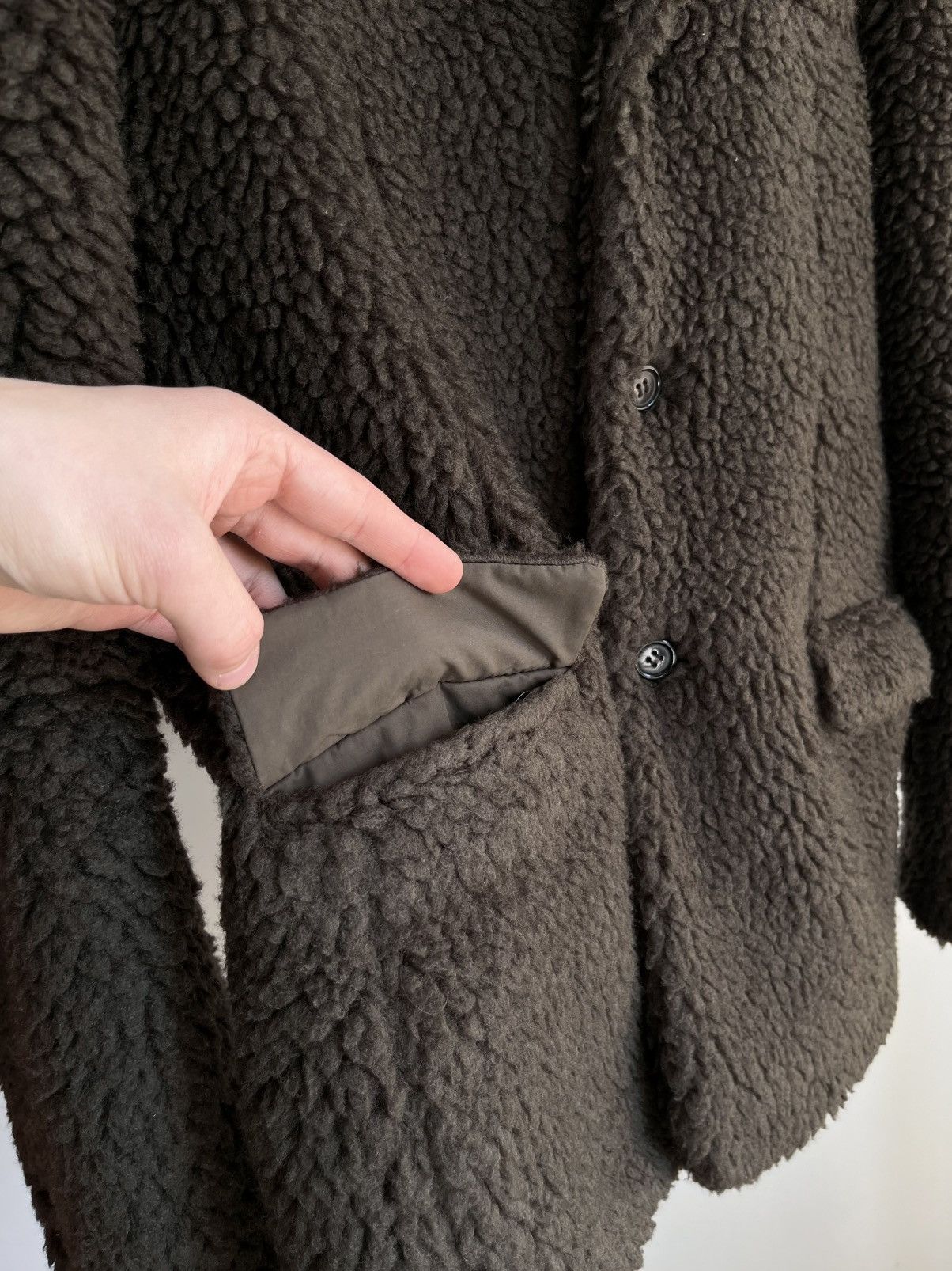 Undercover Rare Undercover AW18 runway teddy fleeece blazer jacket Size US S / EU 44-46 / 1 - 8 Thumbnail