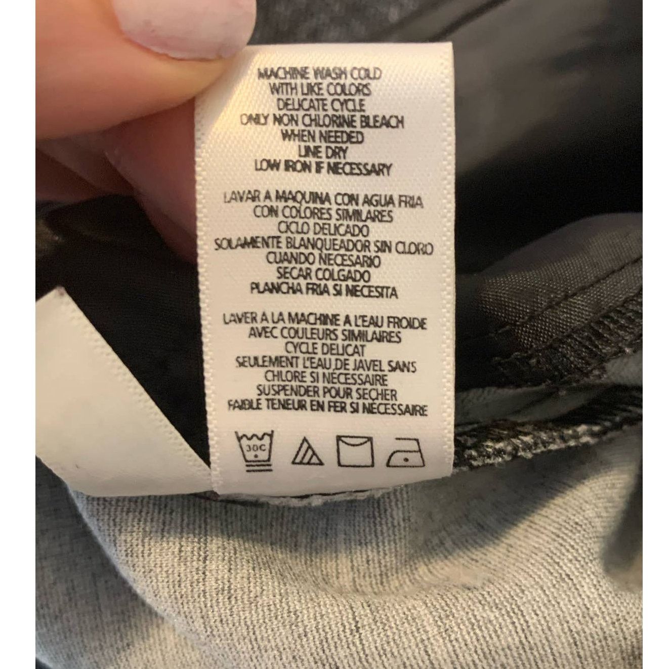 Calvin Klein Calvin Klein grayish blue stretch skinny pants size 4 Size 27" / US 4 / IT 40 - 5 Thumbnail