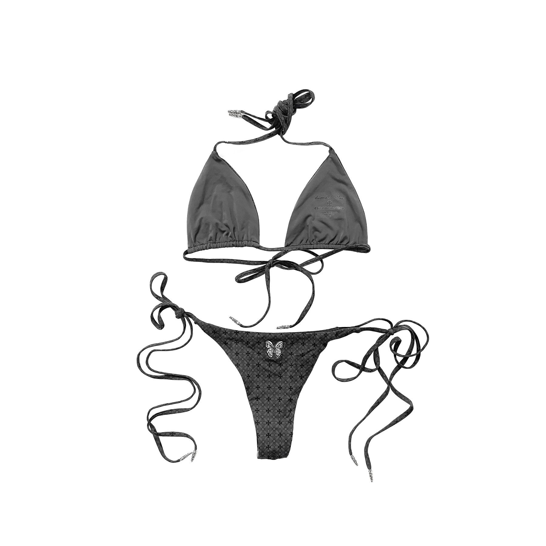 Chrome Hearts Chrome Hearts Dipped in Blue Black Bikini Set Size S / US 4 / IT 40 - 2 Thumbnail