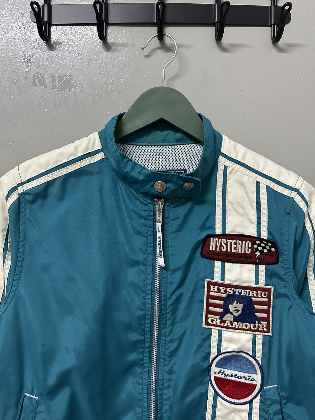 Hysteric Glamour × Japanese Brand × Vintage Vintage HYSTERIC GLAMOUR Patches Zipper Jacket Size US XS / EU 42 / 0 - 2 Thumbnail