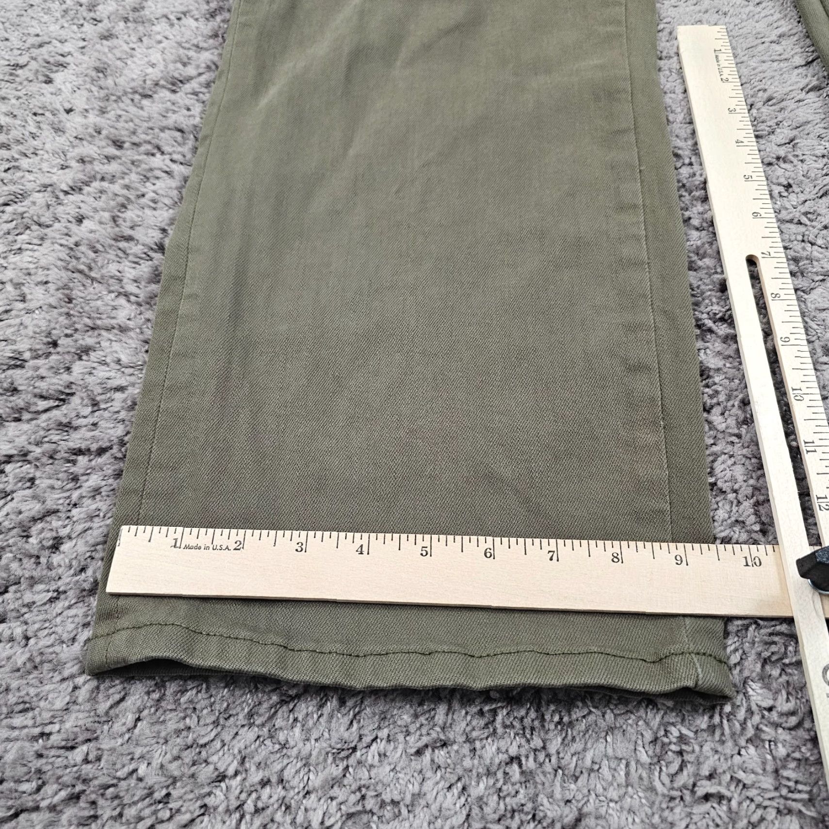 Vintage VIGOSS Cargo Pants Mens 30 Green Straight Leg Utility Stretch Outdoor Work Size US 30 / EU 46 - 6 Thumbnail