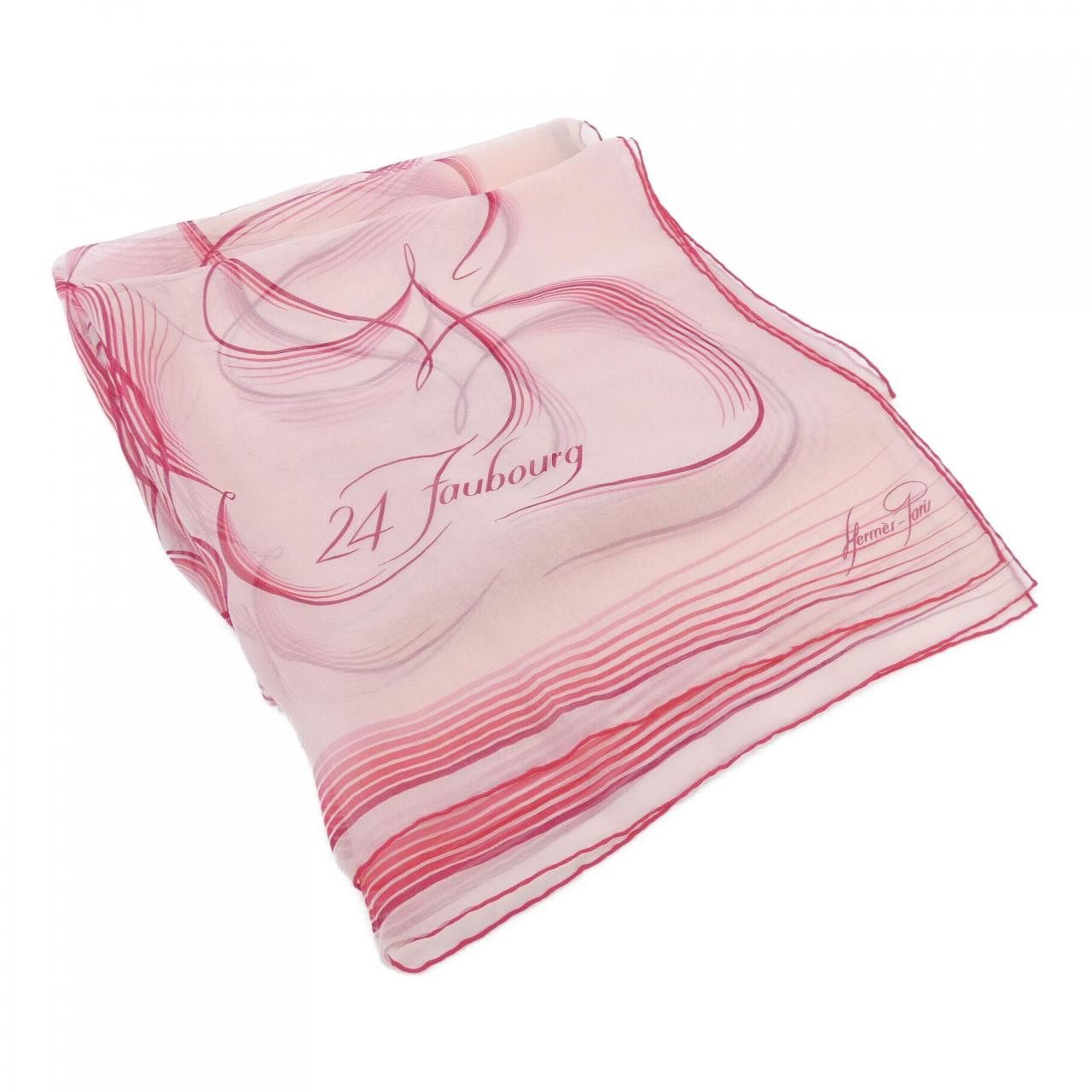 Hermes Hermes Hermes Silk Mousseline Stole Textile Scarf DUTY FREE for USA Size ONE SIZE - 1 Thumbnail