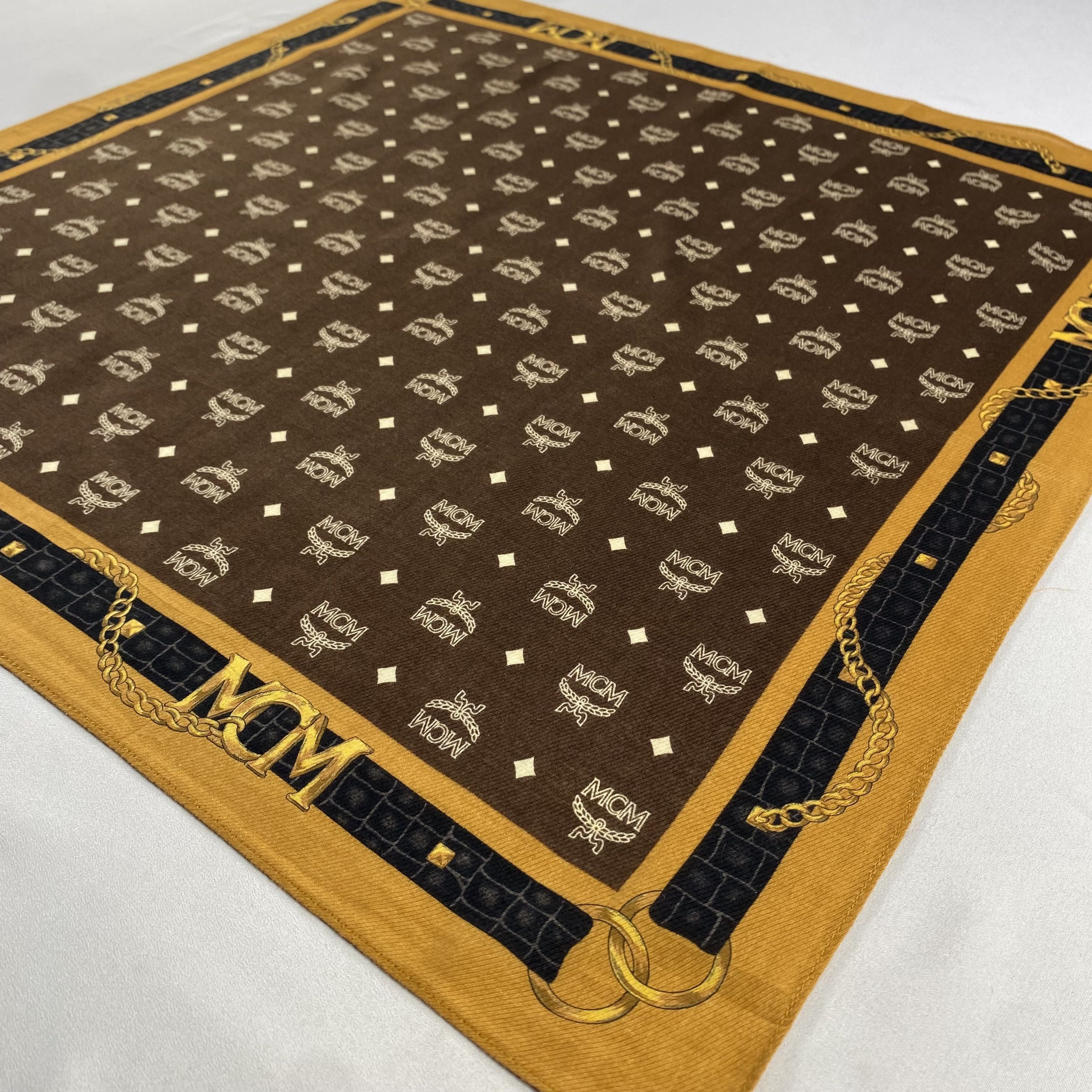 MCM × Vintage MCM Neckerchief / Bandana / Handkerchief-P999 Size ONE SIZE - 2 Thumbnail