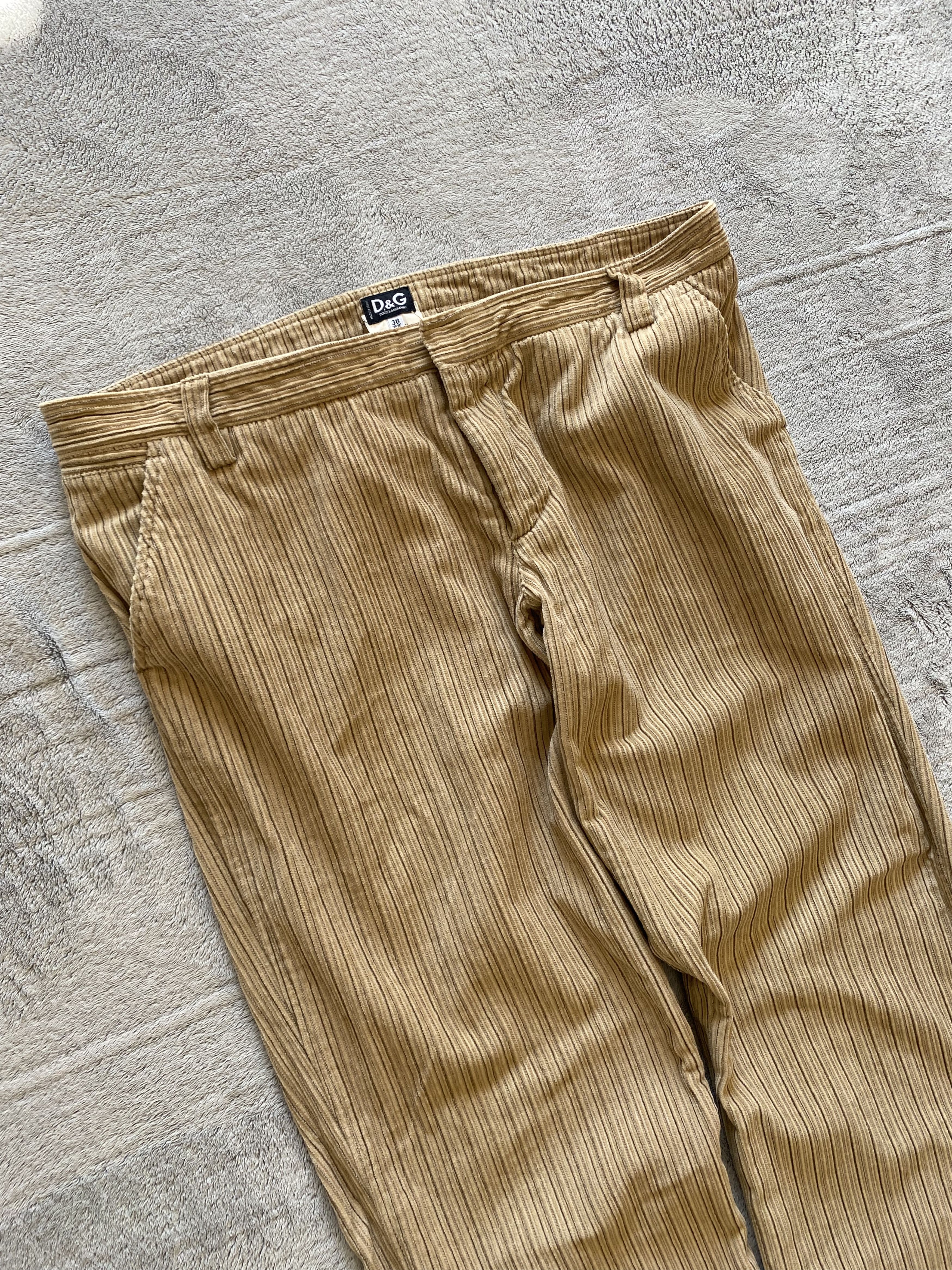 Dolce & Gabbana Vintage y2k rare archive Dolce Gabbana corduroy pants Size US 36 / EU 52 - 5 Thumbnail