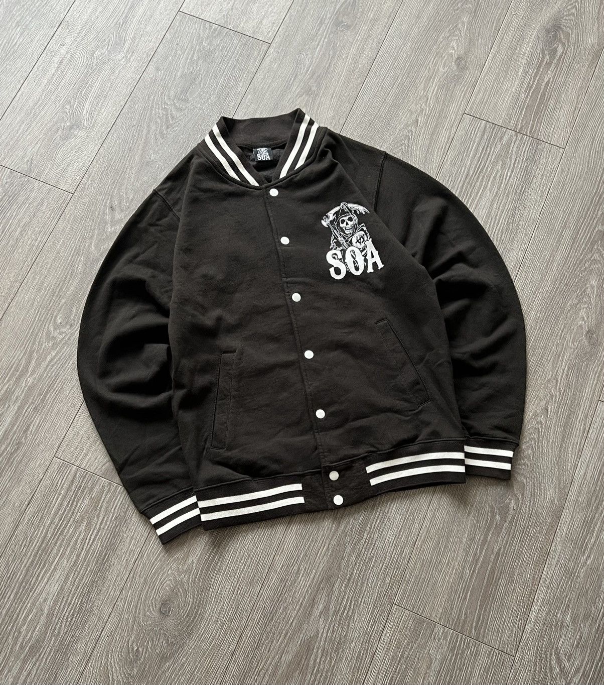 Band Tees Sons of Anarchy Sweatshirt Baseball Jacket Size US M / EU 48-50 / 2 - 3 Thumbnail
