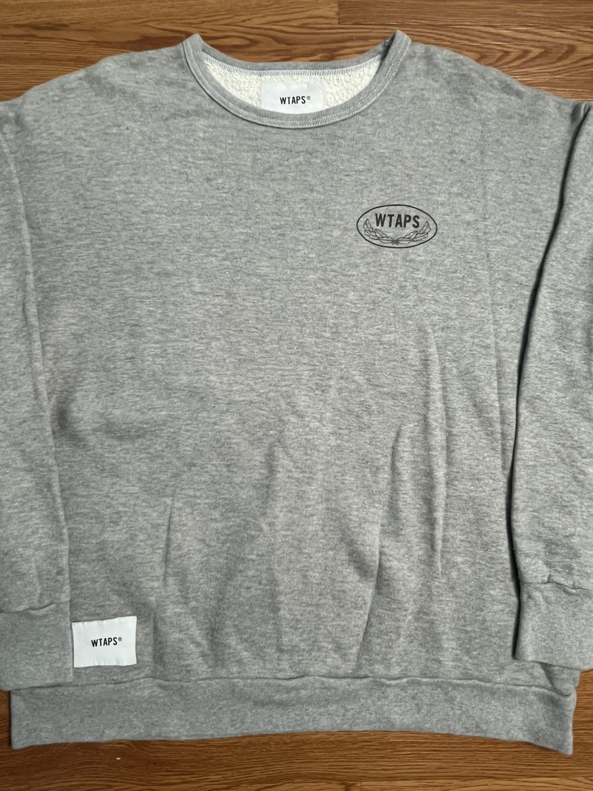 Wtaps Wtaps FW21 DSPLN Academy Crewneck Size US L / EU 52-54 / 3 - 7 Thumbnail