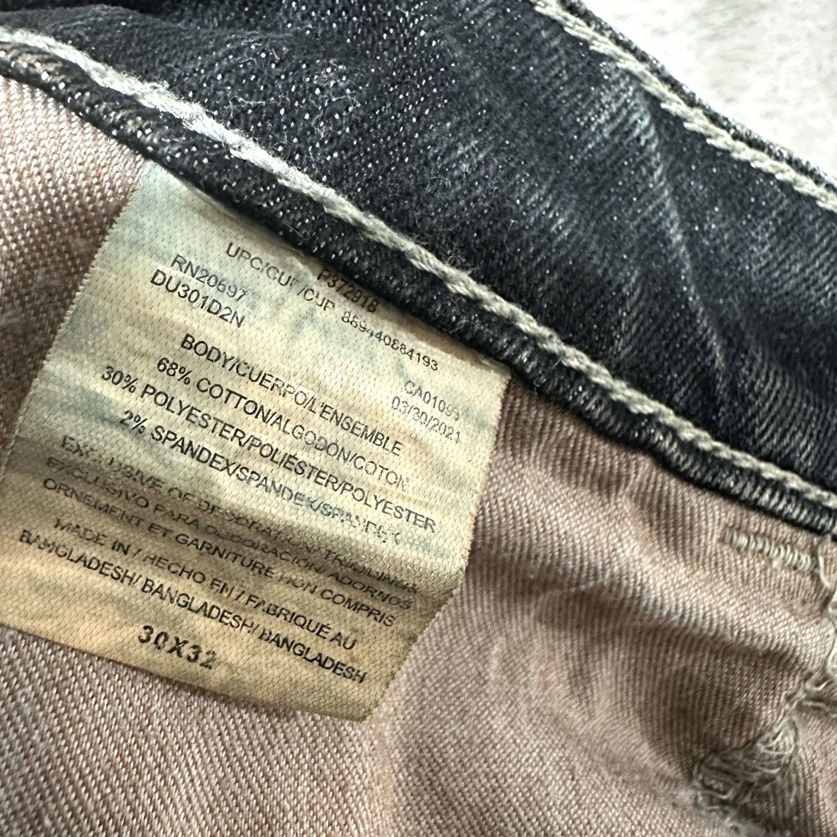 Dickies Dickies 874 Jeans Men 30 Black Double Knee Pockets Denim Relaxed Straight 5-Pocket Stretch Size US 30 / EU 46 - 4 Thumbnail