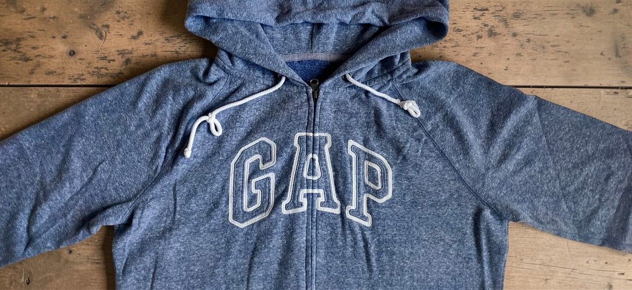 Gap GAP LOGO GREY HOODIE Size US M / EU 48-50 / 2 - 3 Thumbnail
