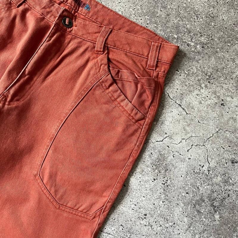 Designer × Vintage Vintage Italian Straight Teraccota Pants Jeans Size 52 Size US 33 - 3 Thumbnail
