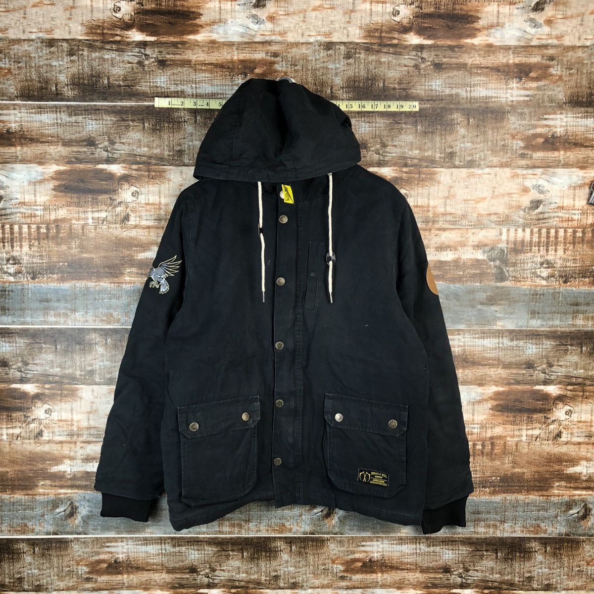 Japanese Brand D Miracle Kills inspiration from death Hoodie Jacket #A1959 Size US L / EU 52-54 / 3 - 1 Thumbnail