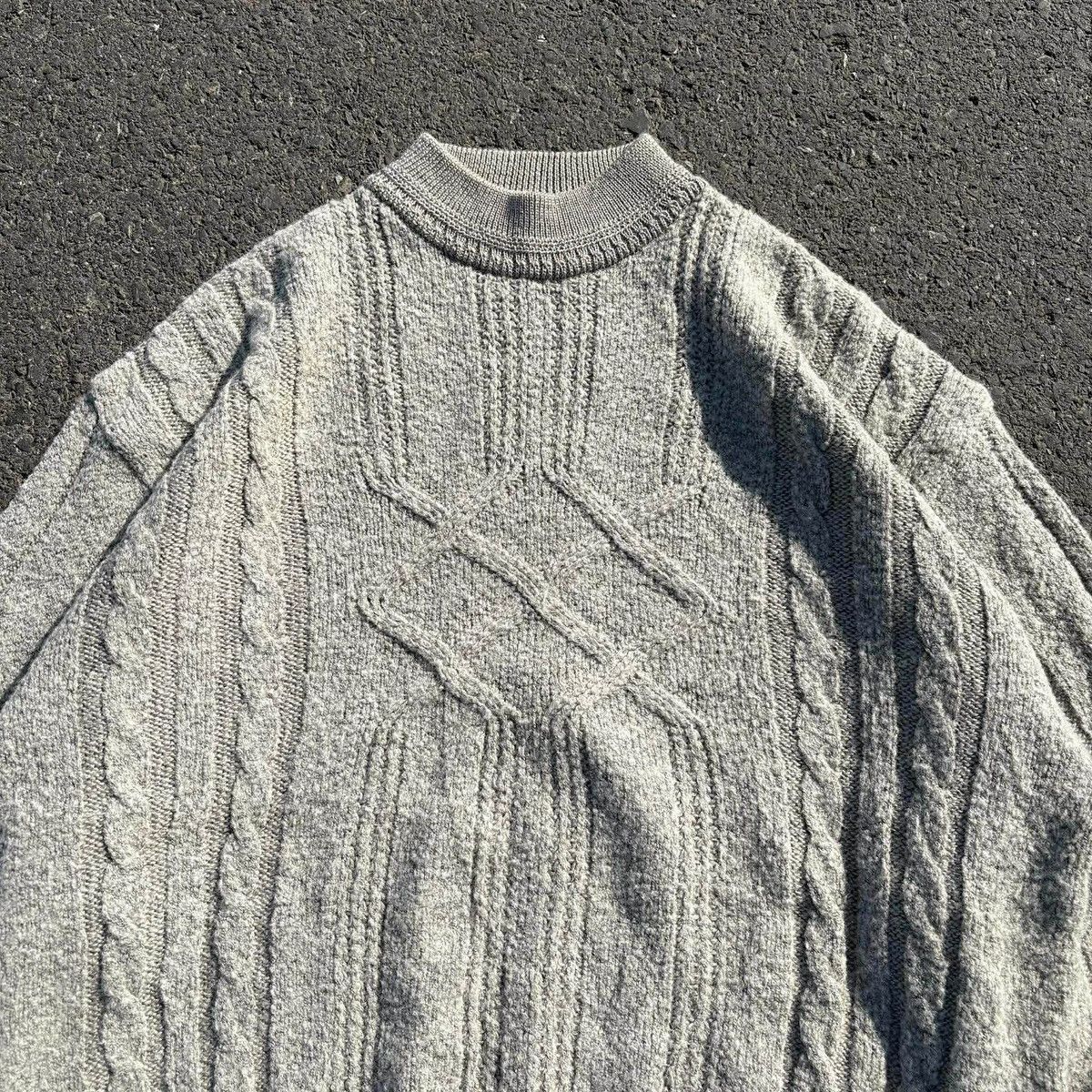 Vintage Arnold Palmer Cable Knit Sweater Size US L / EU 52-54 / 3 - 4 Thumbnail