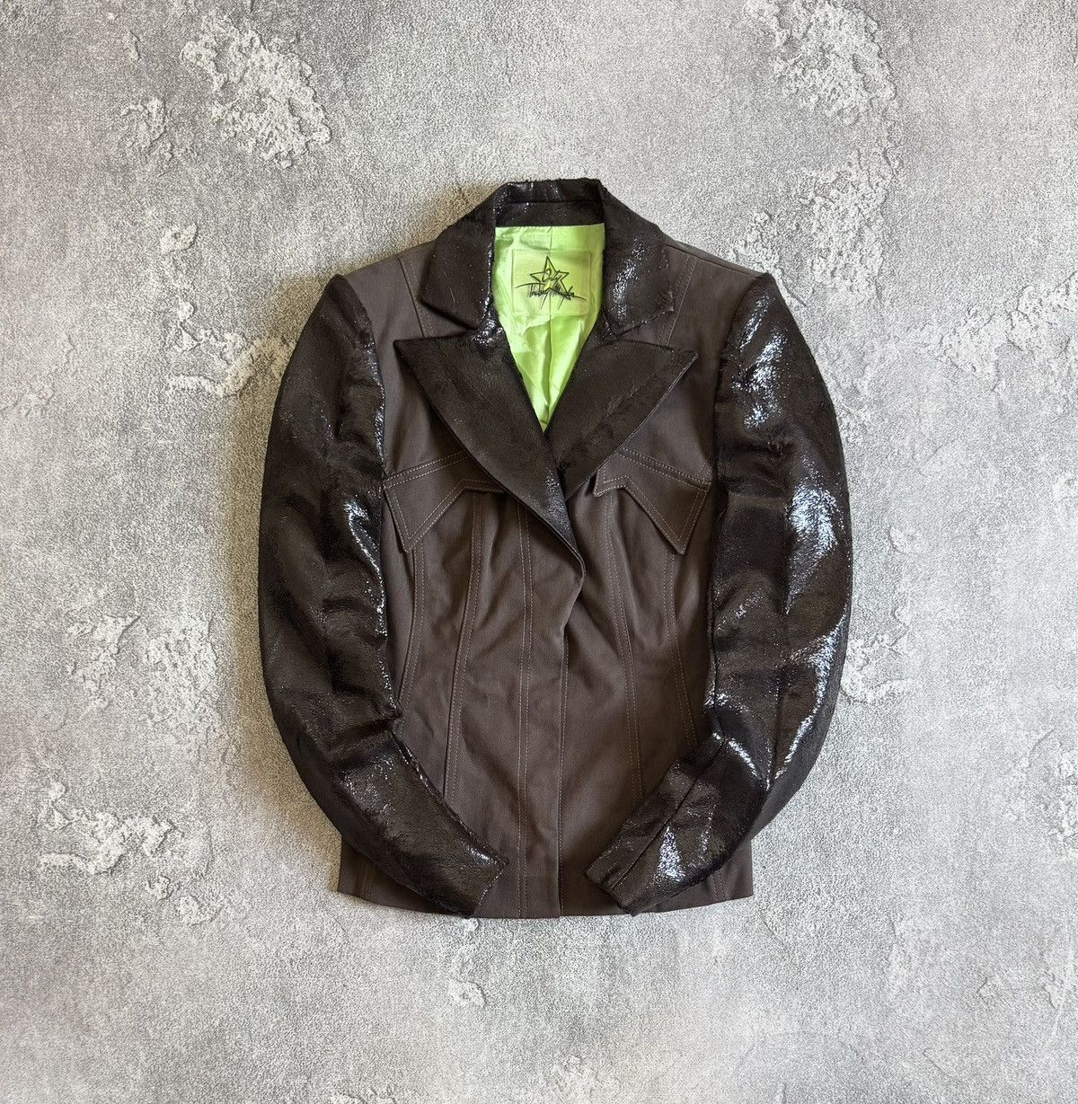 Thierry Mugler Only Thierry Mugler US8/GB12/I42 vintage retro jacket blazer Size M / US 6-8 / IT 42-44 - 1 Thumbnail