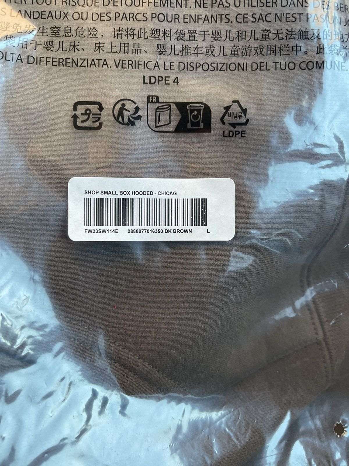 Supreme Chicago Shop Hoodie (IN STORE EXCLUSIVE) Size US L / EU 52-54 / 3 - 3 Thumbnail