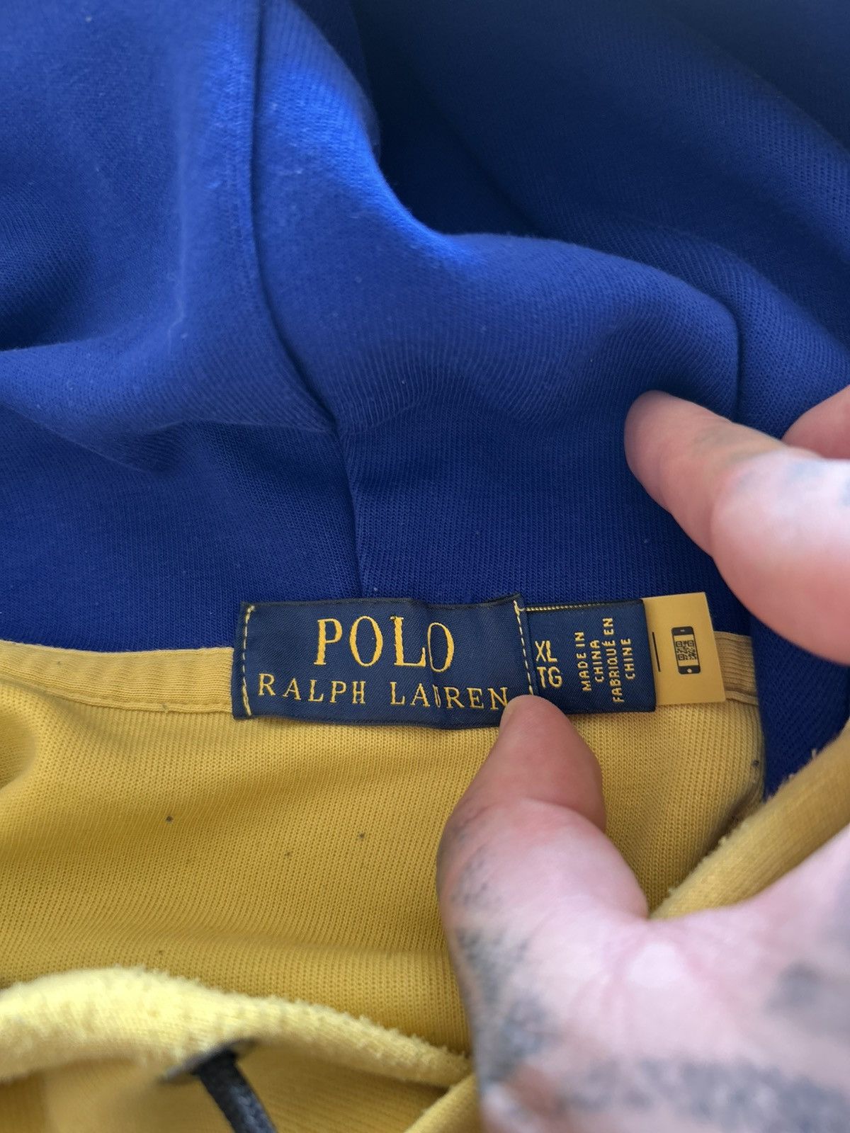 Polo Ralph Lauren Polo Ralph Lauren Alpine Edition sport Racing Hoodie Size US XL / EU 56 / 4 - 7 Thumbnail