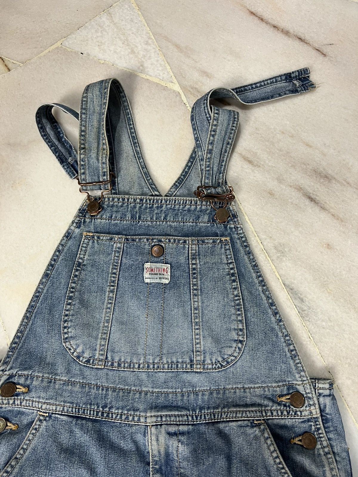 Edwin × If Six Was Nine Vintage 90’s Edwin Something Overall Jeans Size US 32 / EU 48 - 7 Thumbnail